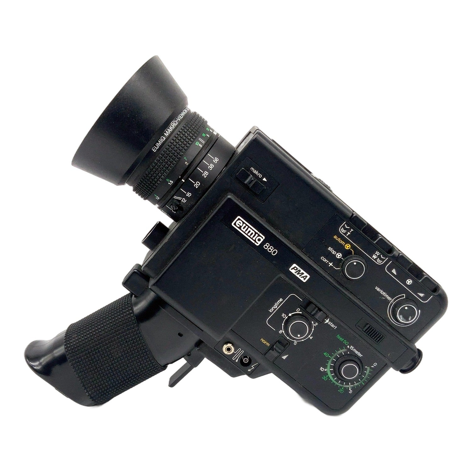 Eumig 880 PMA Filmkamera mit Makro-Viennon 7-56mm 1:1.8 Cine Camera Movie Camera