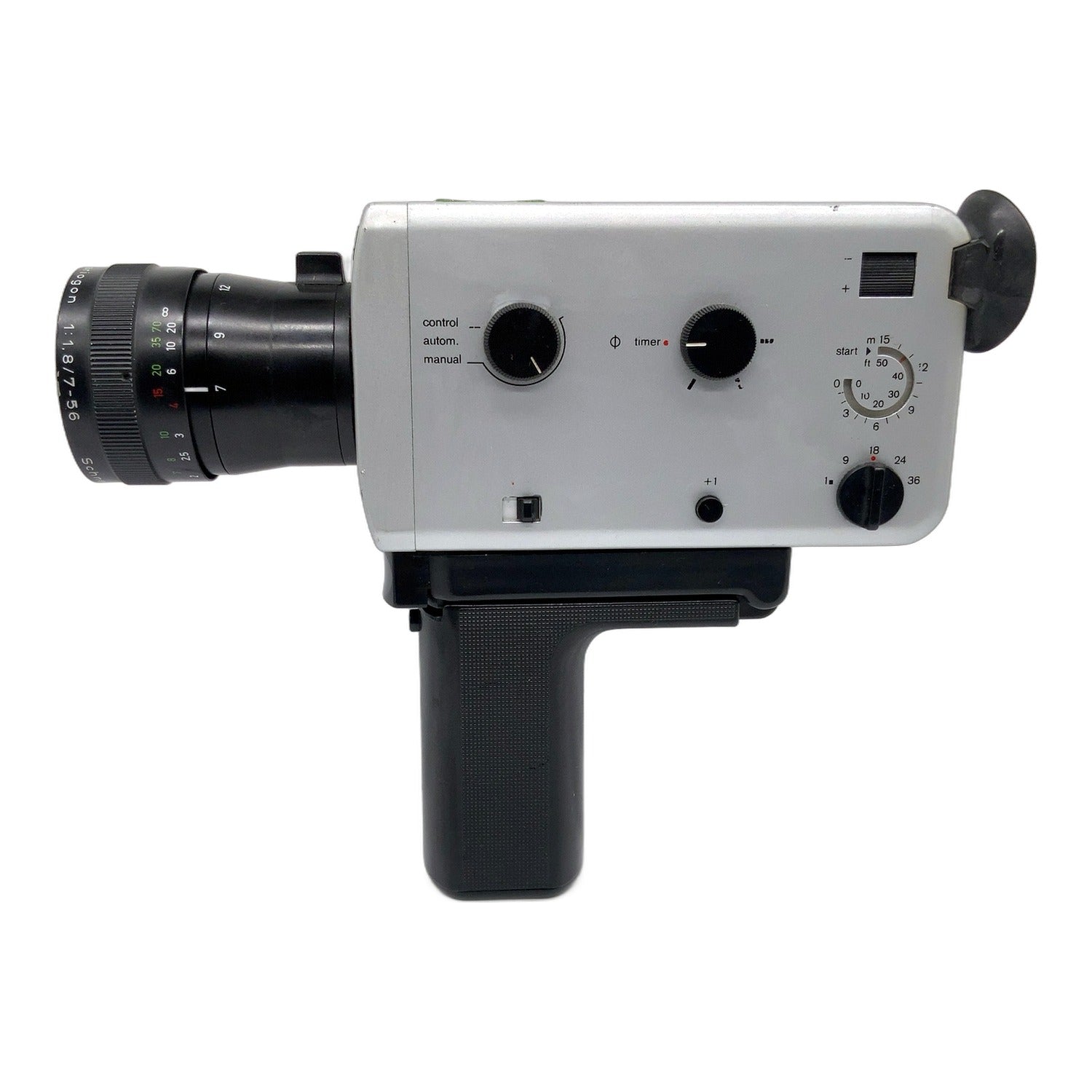 Braun Nizo 156 XL Filmkamera mit Schneider-Kreuznach Variogon 1:1.8/7-56