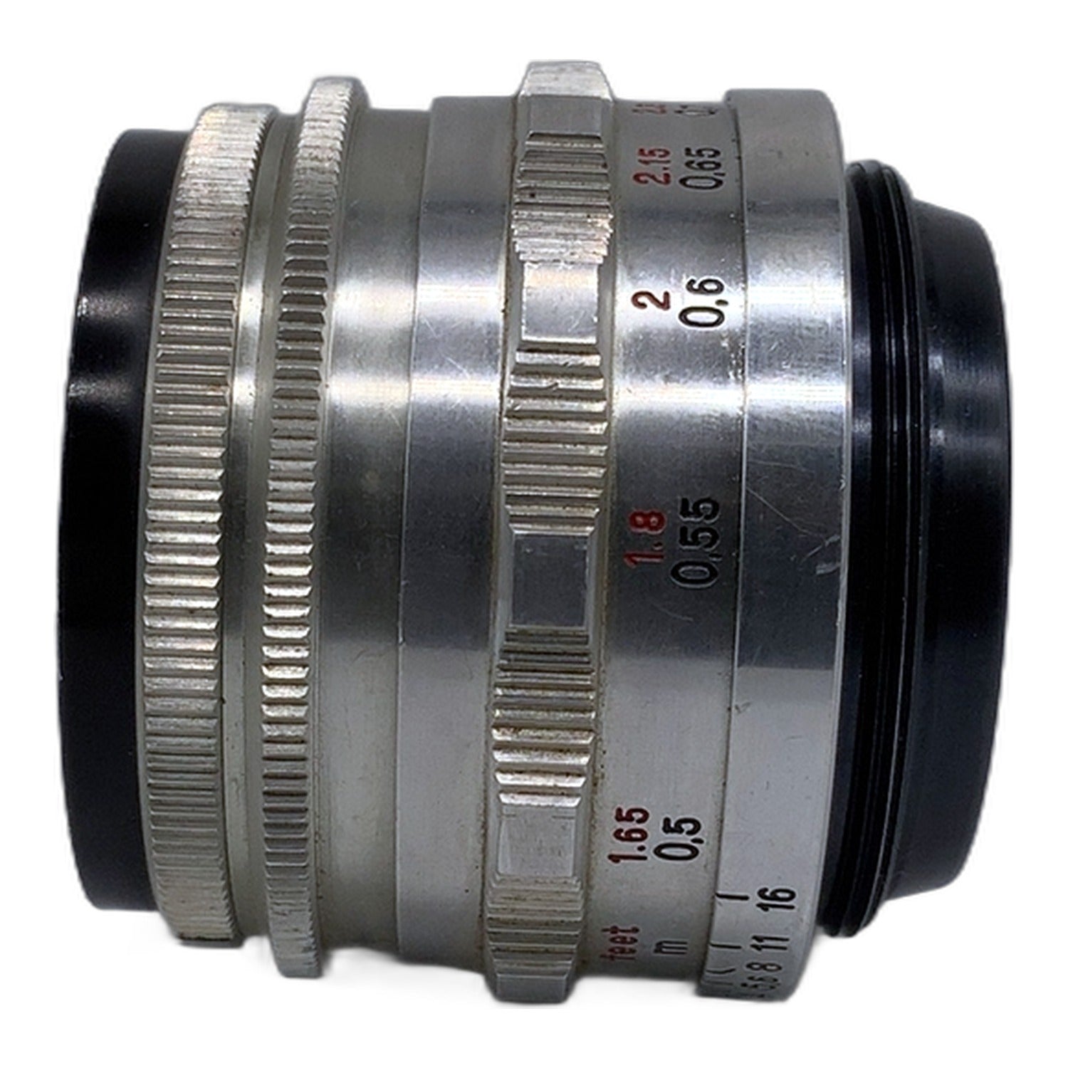 Carl Zeiss Jena Q1 Tessar red T 50mm 1:2.8 Objektiv manuell Festbrennweite (M42)