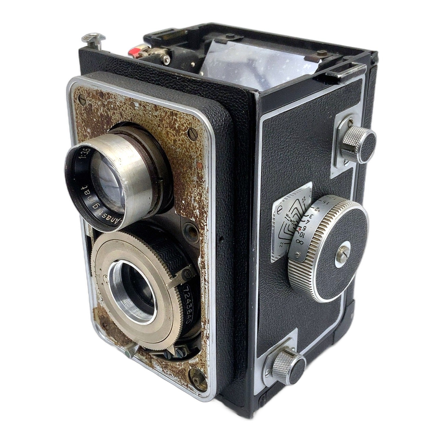 Zeiss Ikon Ikoflex IIa 855/16 TLR mit Novar-Anastigmat 75mm 1:3.5
