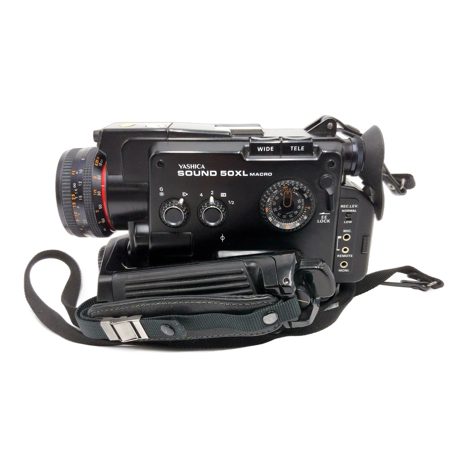 Yashica Sound 50XL Macro Filmkamera mit Zoom 8-40mm 1:1.2 Macro Movie Camera