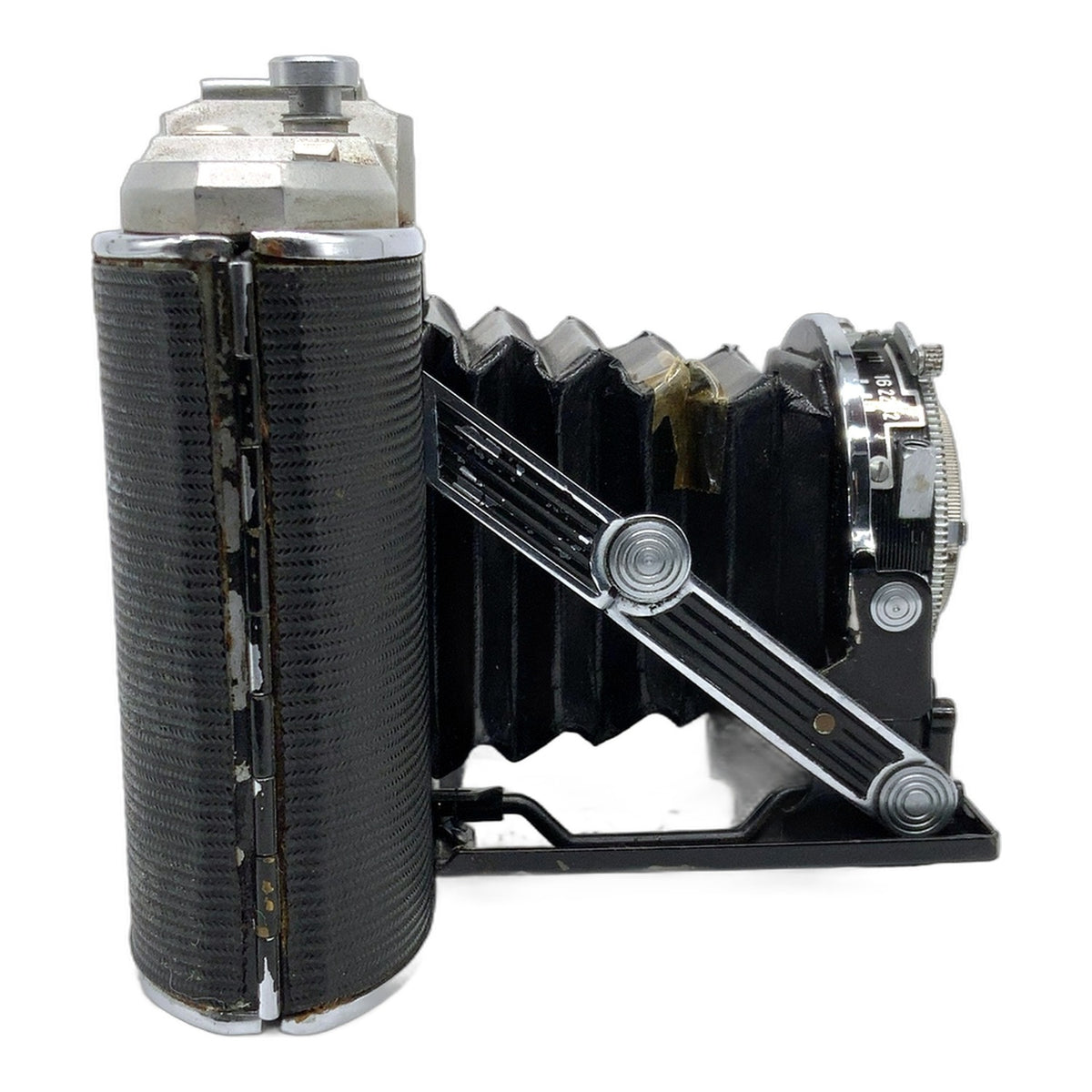 Agfa Isolette Klappkamera mit Apotar 8,5cm 1:4.5 Prontor-S Balgenkamera