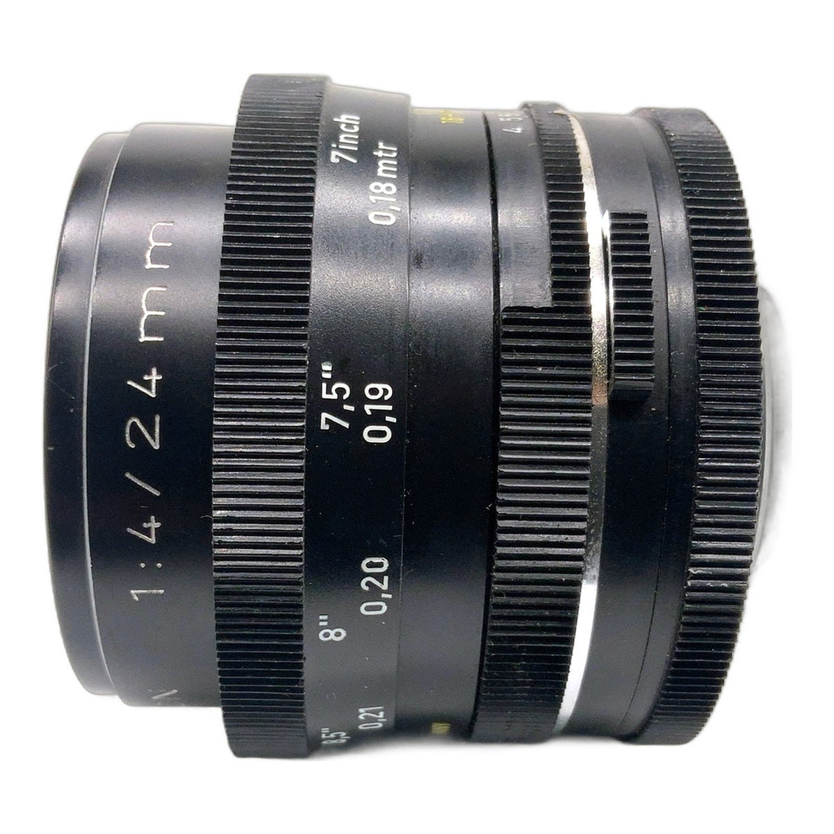 Revue Macro-Auto-Revuenon 24mm 1:4 Objektiv manuell Festbrennweite (M42)