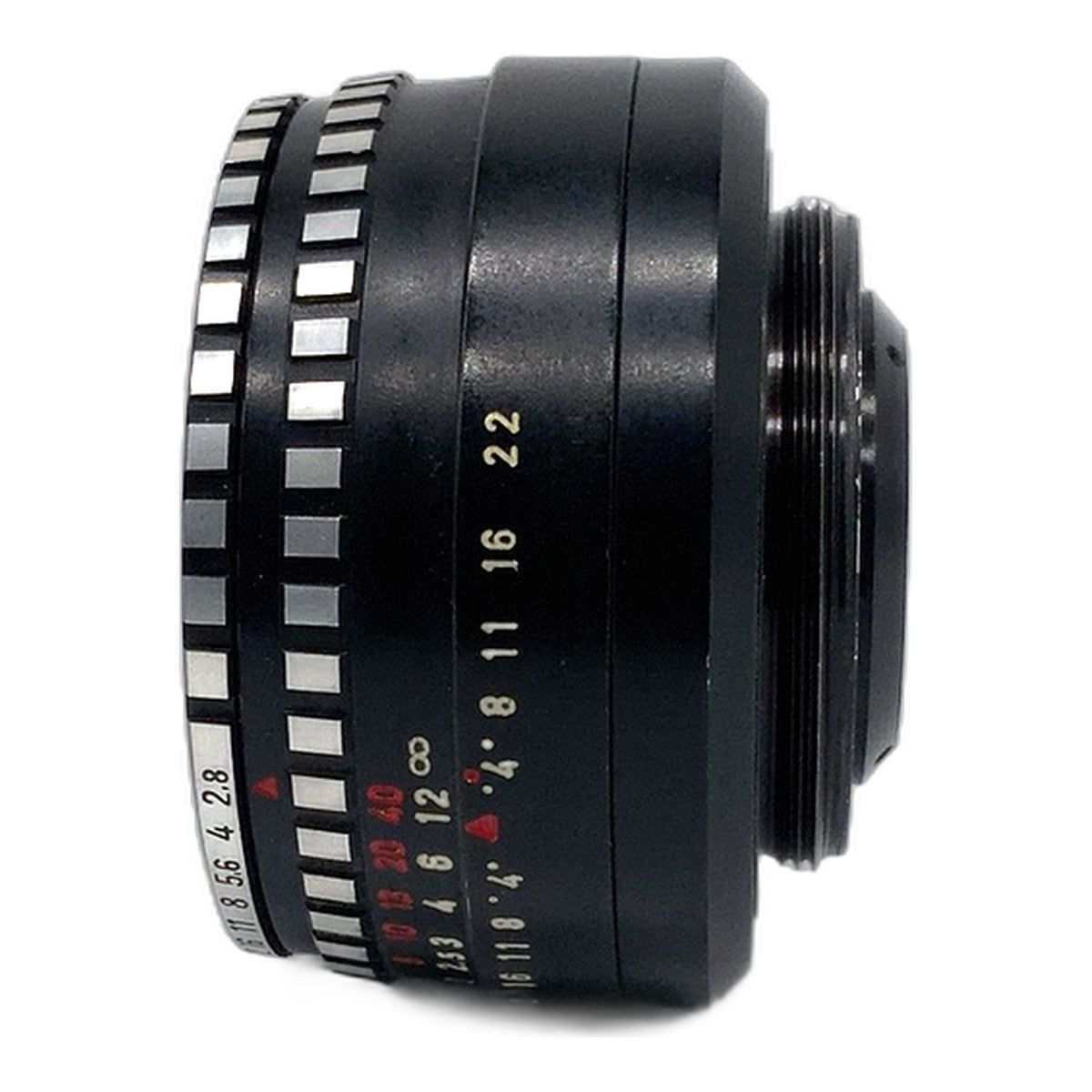 Meyer-Optik Görlitz Q1  Domiplan 50mm 1:2.8 Objektiv (M42) Text lesen!