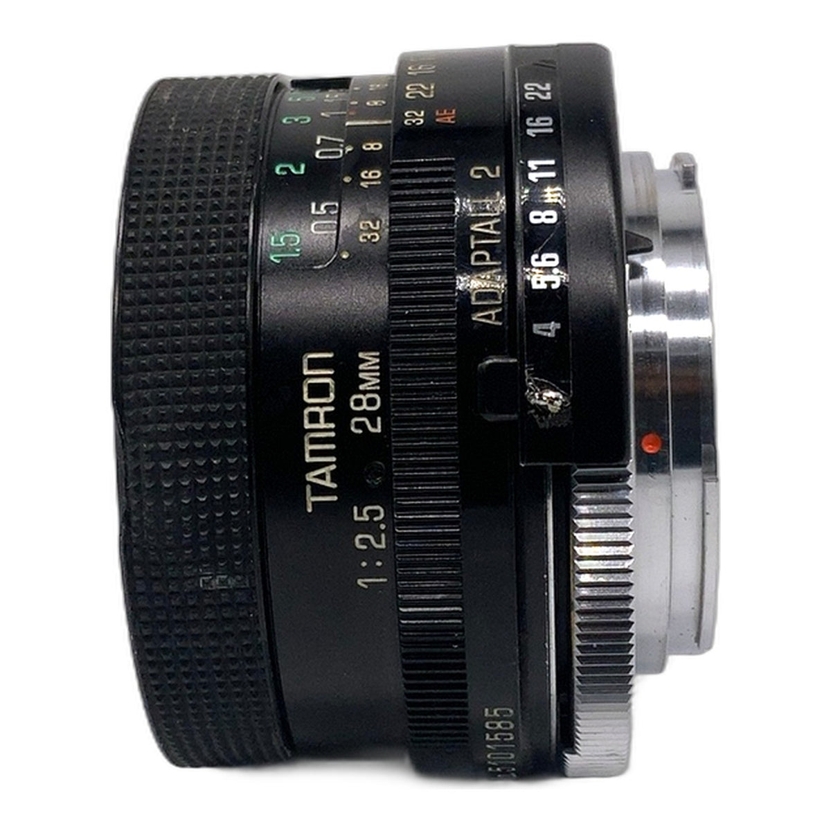 Tamron BBAR MC 02B 28mm 1:2.5 Objektiv manuell Festbrennweite (Rollei QBM)