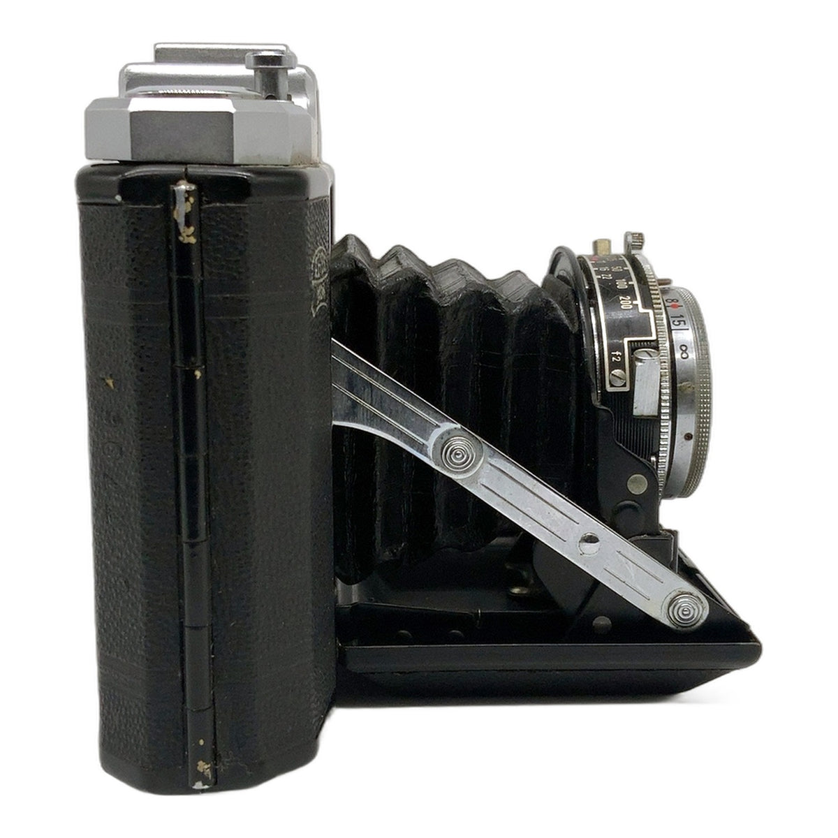 Zeiss Ikon Nettar 518/16 folding camera with Novar Anastigmat 1:4.5 75mm Velio