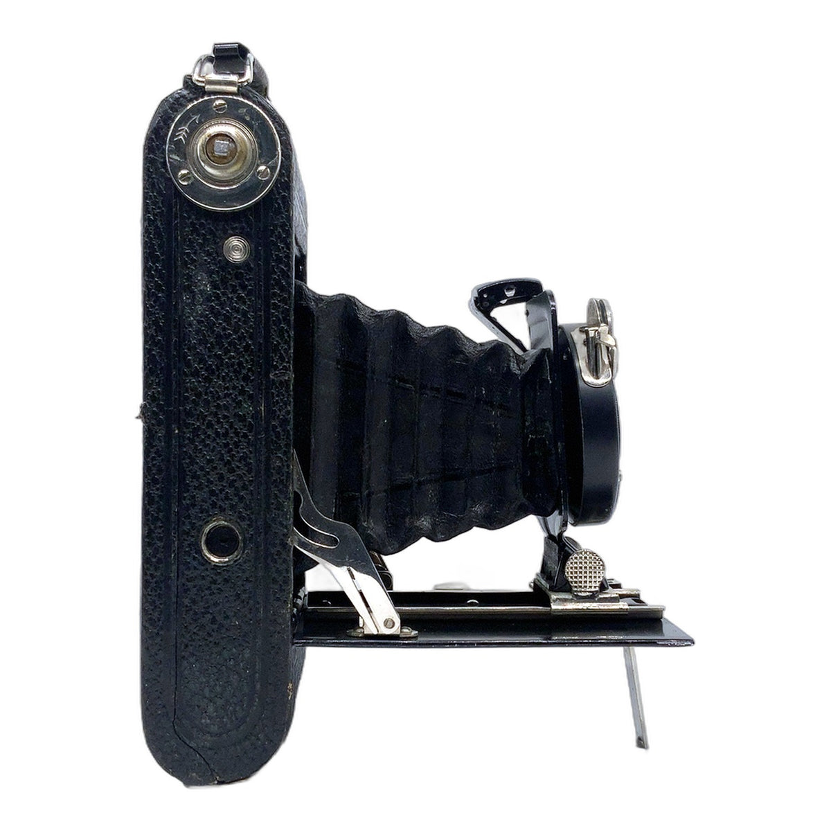 Ihagee Klappkamera mit Ihagee Triplex Anastigmat 10,5cm 1:4.5 Balgenkamera