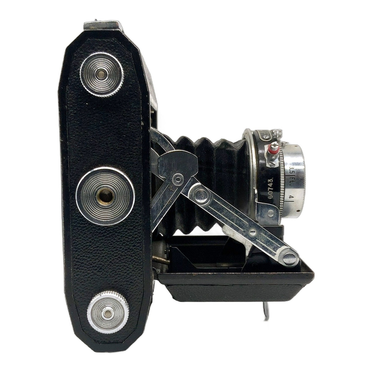 Daiichi Zenobia Klappkamera mit Anastigmat 7,5cm 1:3.5 Balgenkamera