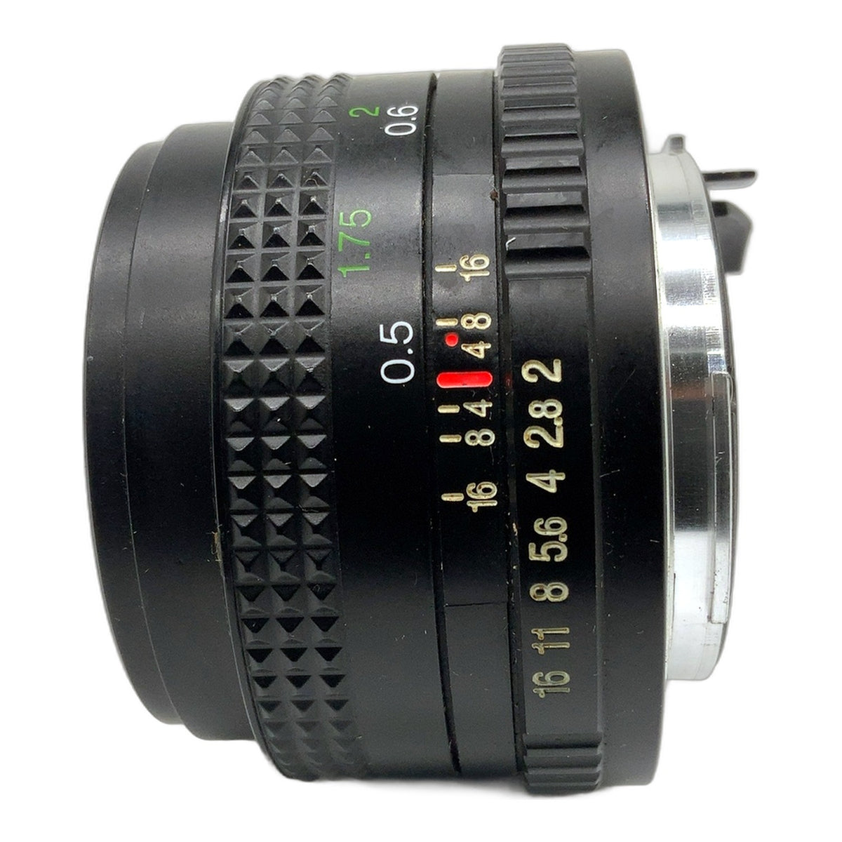 Exakta 50mm 1:2 Objektiv MF Manual Focus manuell Festbrennweite (Pentax K)