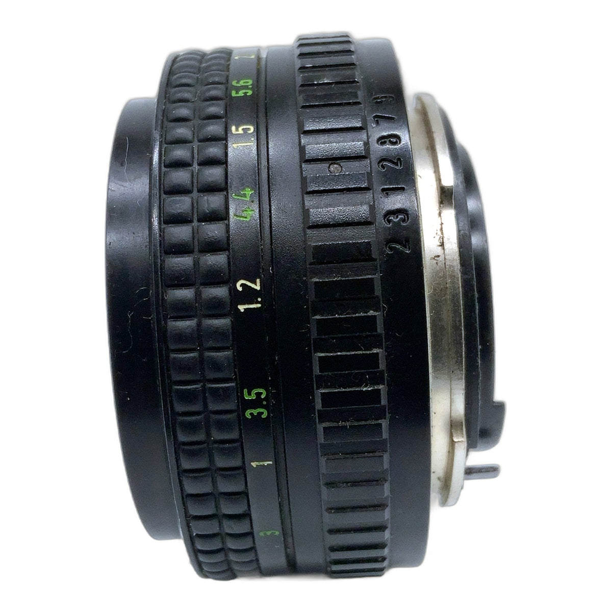 Pentacon Prakticar MC 50mm 1:2.4 Objektiv Festbrennweite (Praktica B) Pilz!