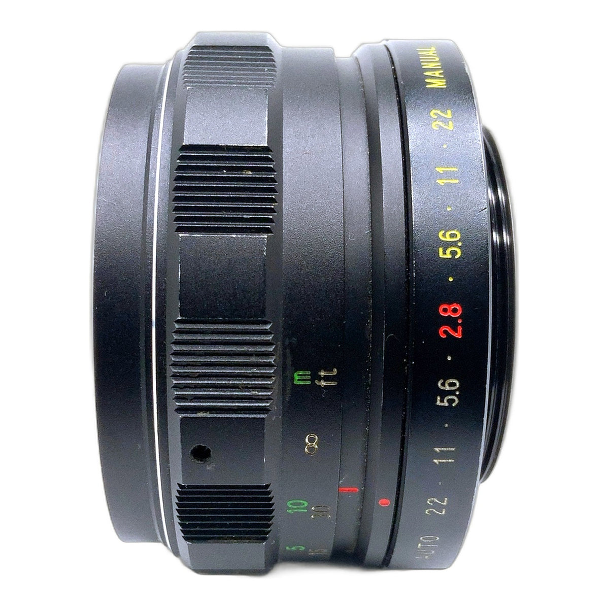 Ricoh Auto Rikenon 55mm 1:2.8 Objektiv manuell Festbrennweite (M42) Nebel!
