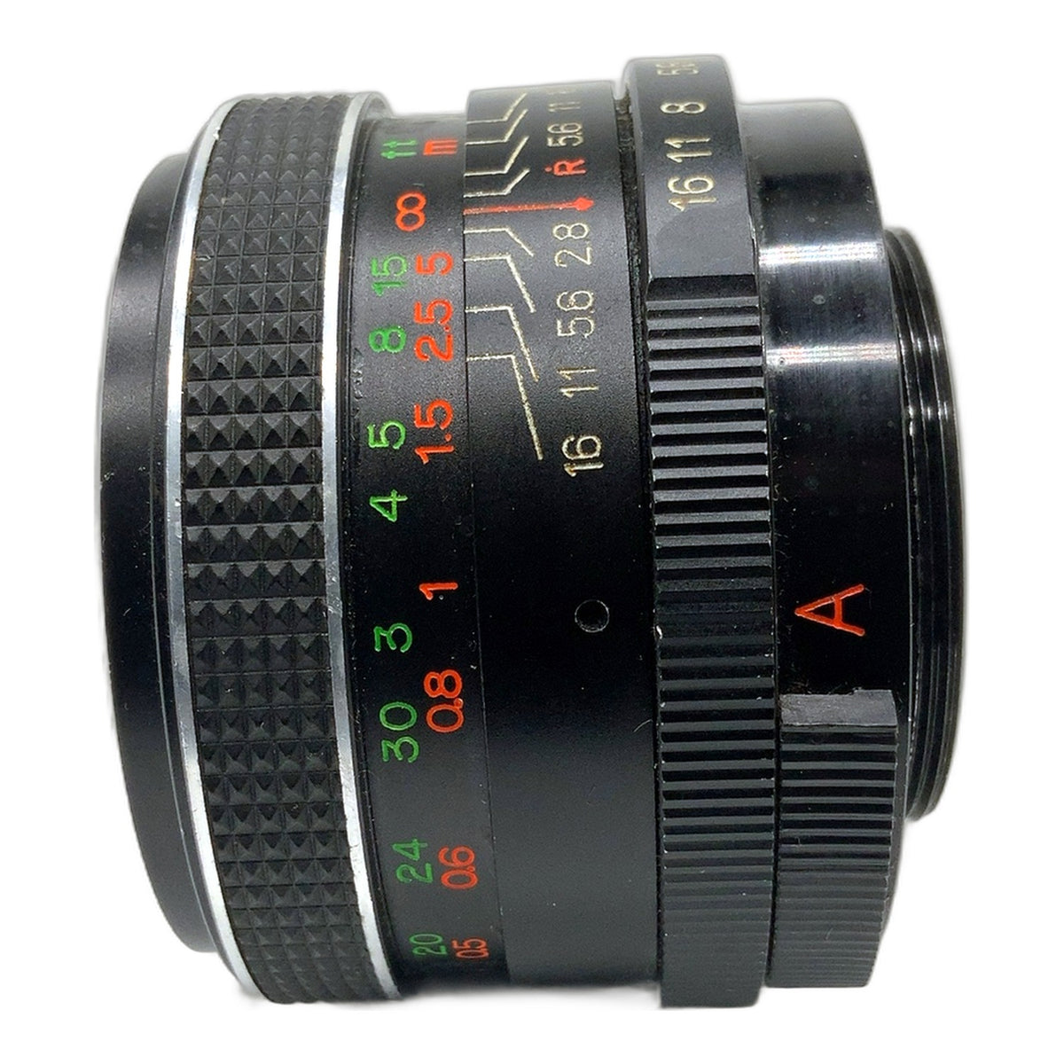 Hanimar Auto "S" 35mm 1:2.8 Objektiv manuell Festbrennweite (M42) Nebel!