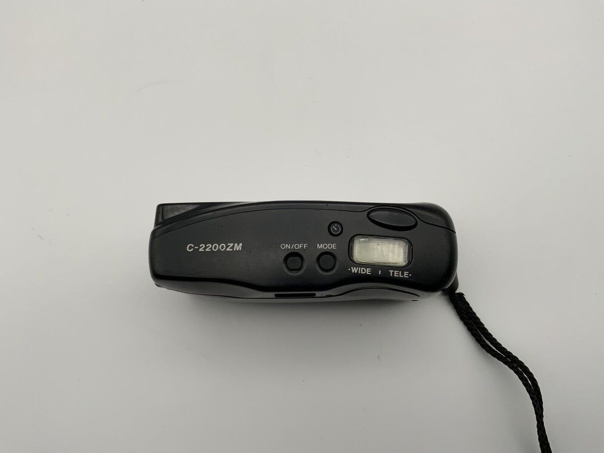Panasonic C-2200zm mini &amp; zoom 35-70mm Macro autofocus analog camera AF compact