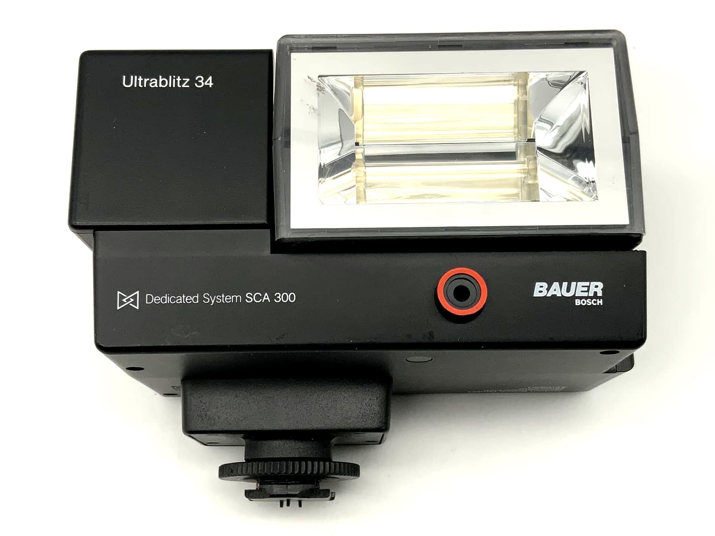 Flash Bauer Ultrablitz 34, flash SCA 300 à clipser