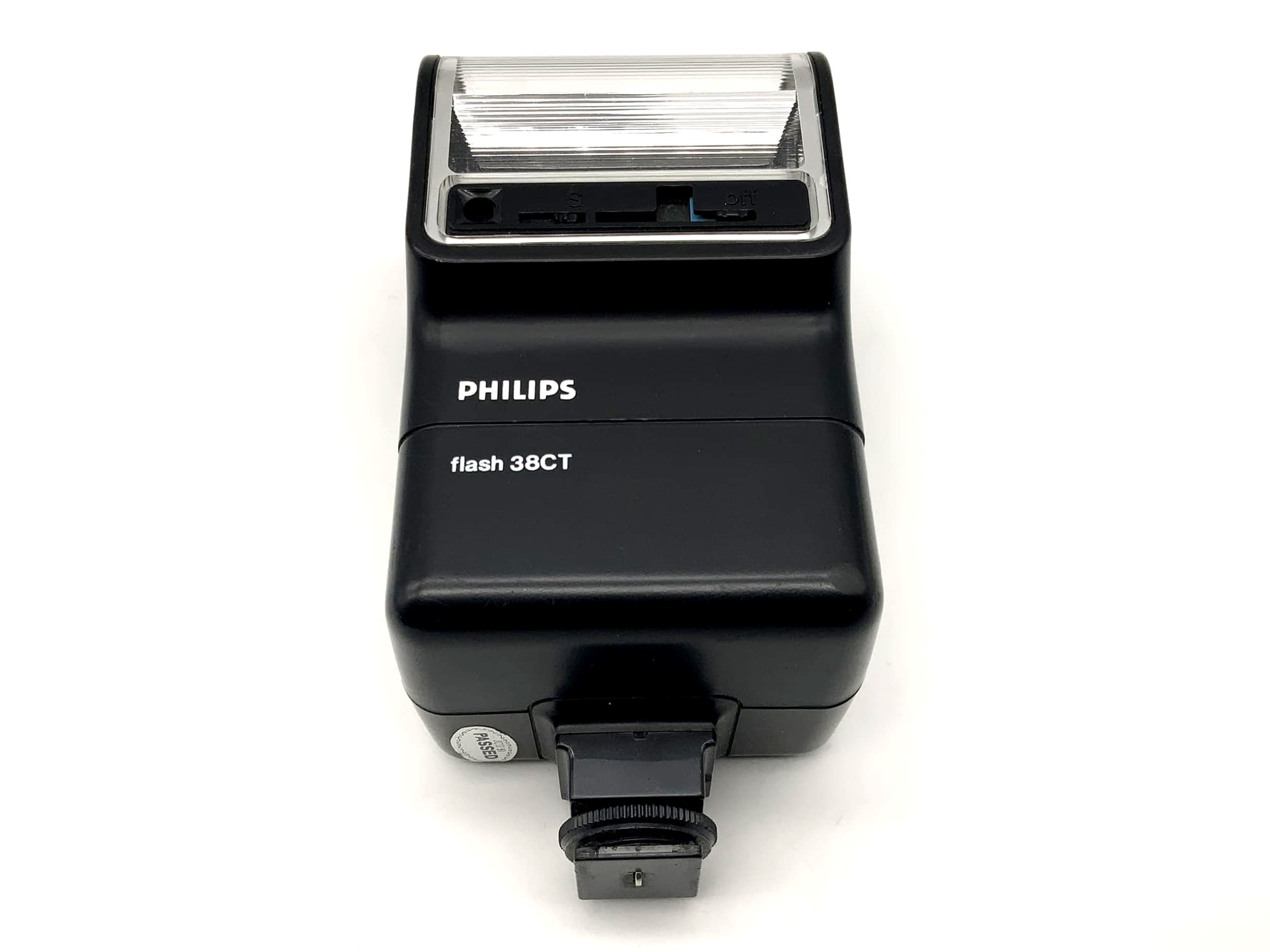 Flash Philips 38CT, flash à contact central, flash pour appareil photo, flash à clip