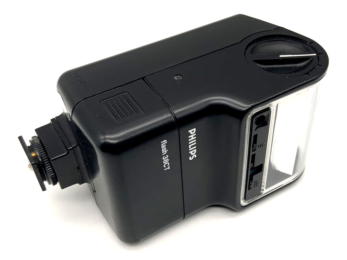 Philips flash 38CT flash unit, center contact, camera flash, clip-on flash