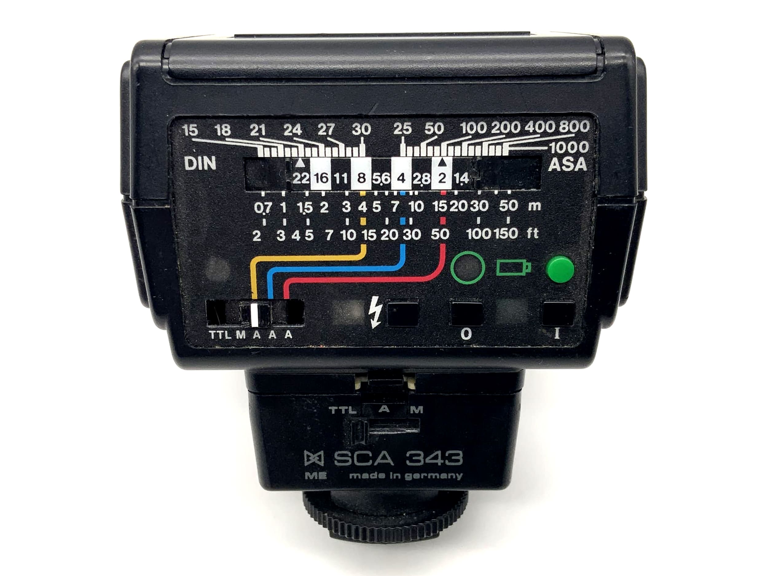 Metz 32 CT 3 flash unit SCA 343 for Nikon camera flash, on-camera flash, flash light