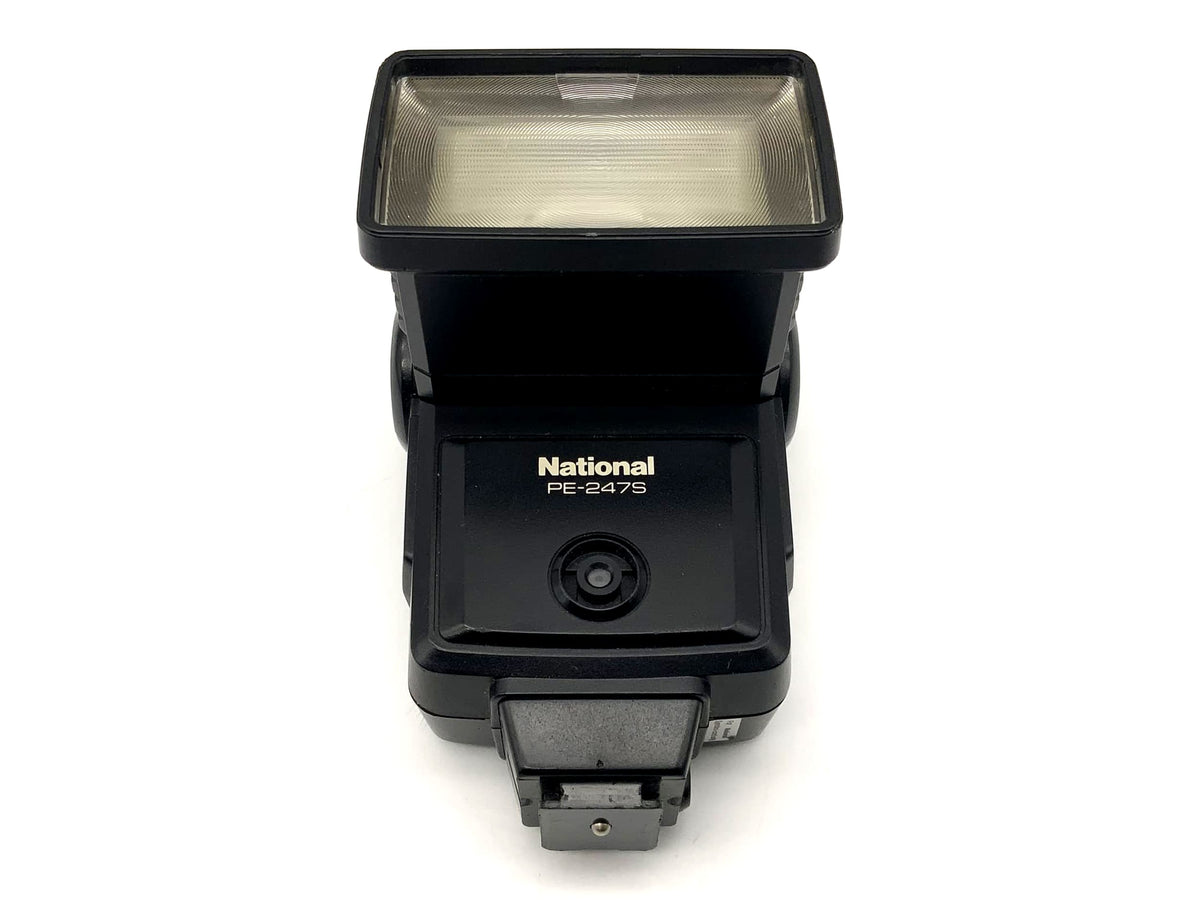 National PE-247S Flash Unit Center Contact Camera Flash Clip-on Flash