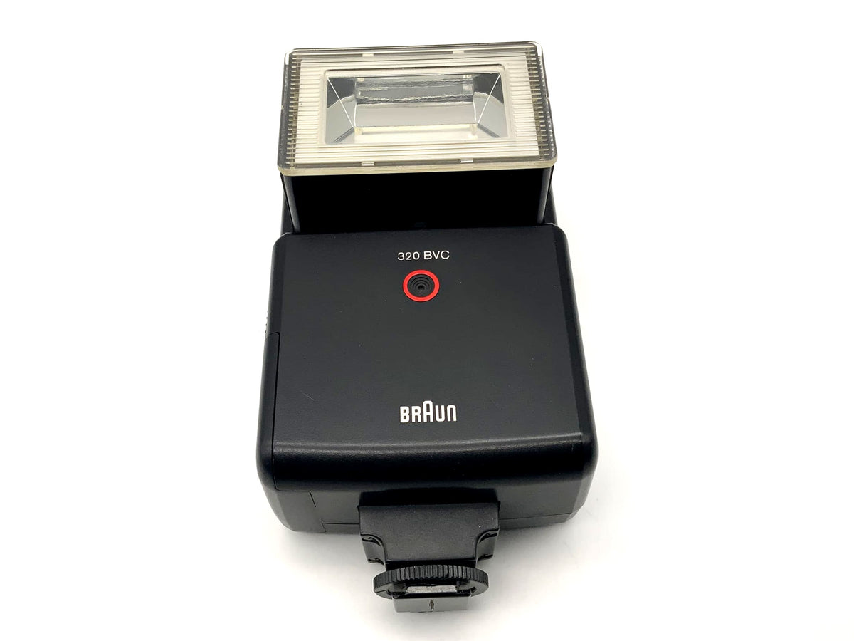 Braun 320 BVC Flash Unit, Center Contact, Camera Flash, Clip-on Flash, Flash Light