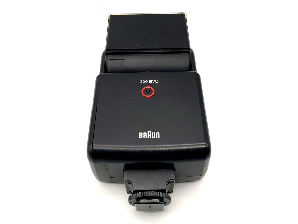 Braun 320 BVC Flash Unit, Center Contact, Camera Flash, Clip-on Flash, Flash Light