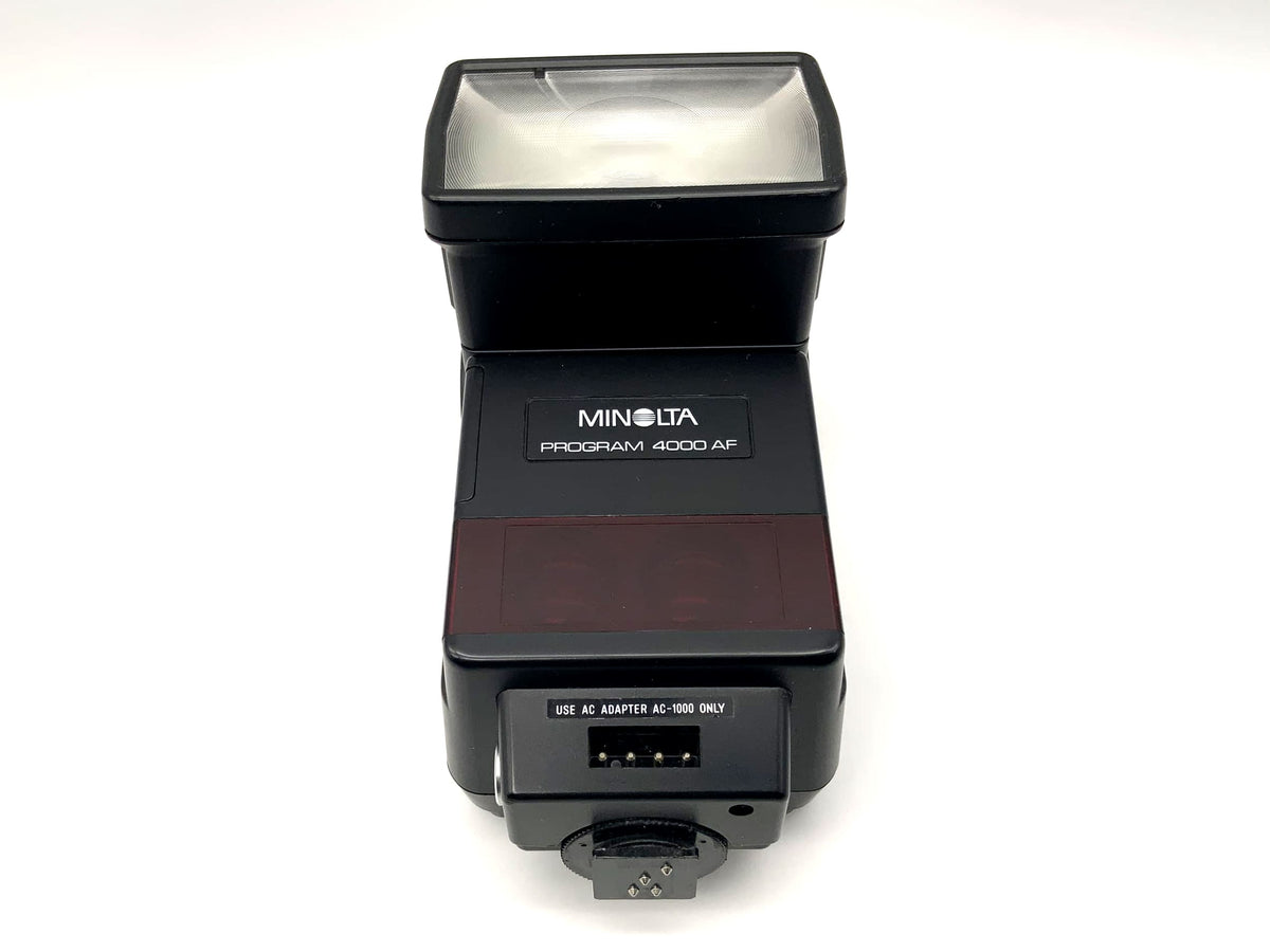 Minolta Program 4000 AF Flash Unit Camera Flash Clip-on Flash Light