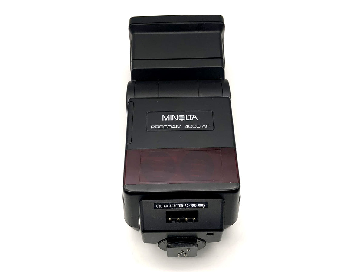 Minolta Program 4000 AF Flash Unit Camera Flash Clip-on Flash Light