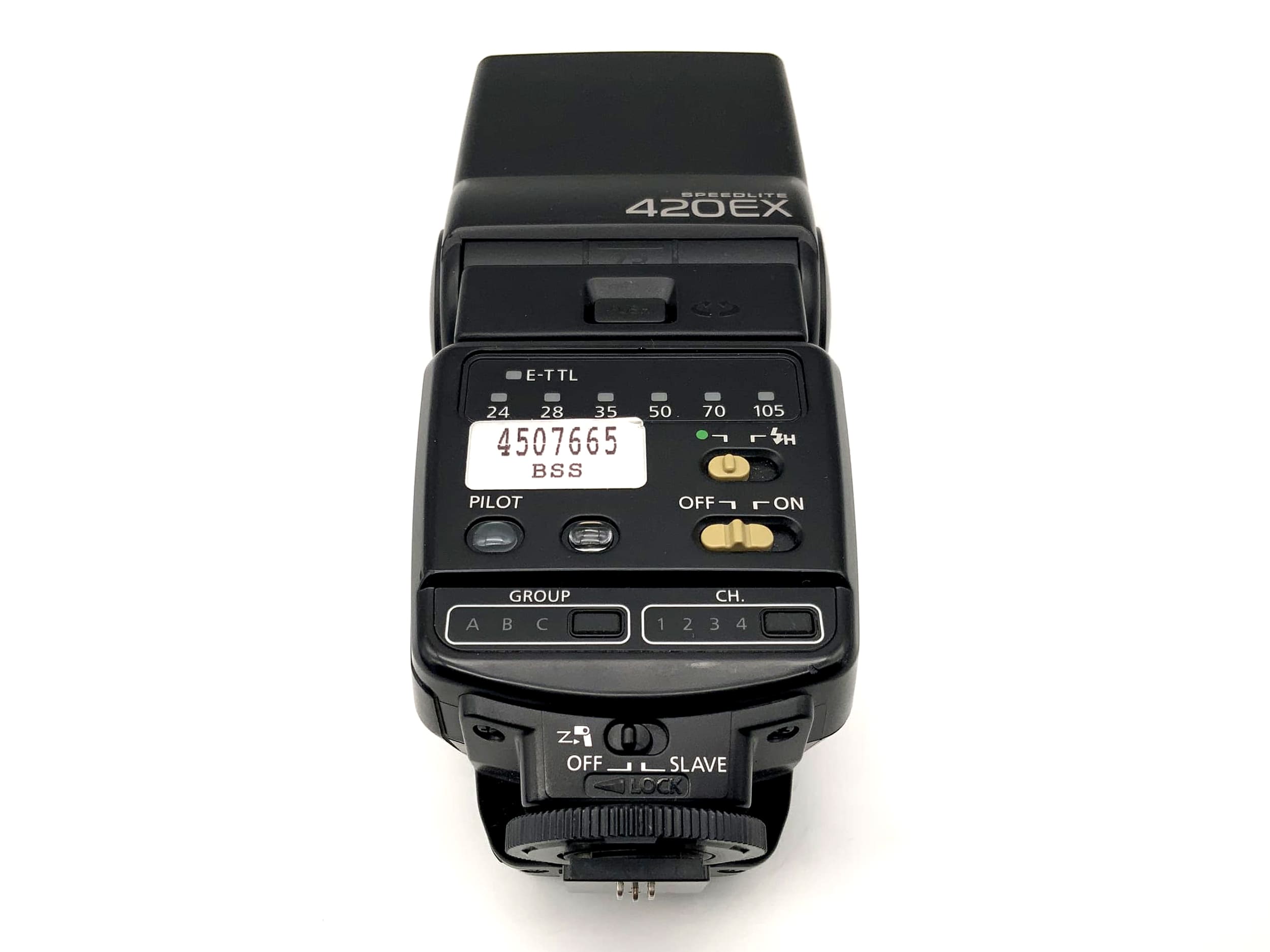 Flash Canon Speedlite 420EX, flash à pince pour appareil photo