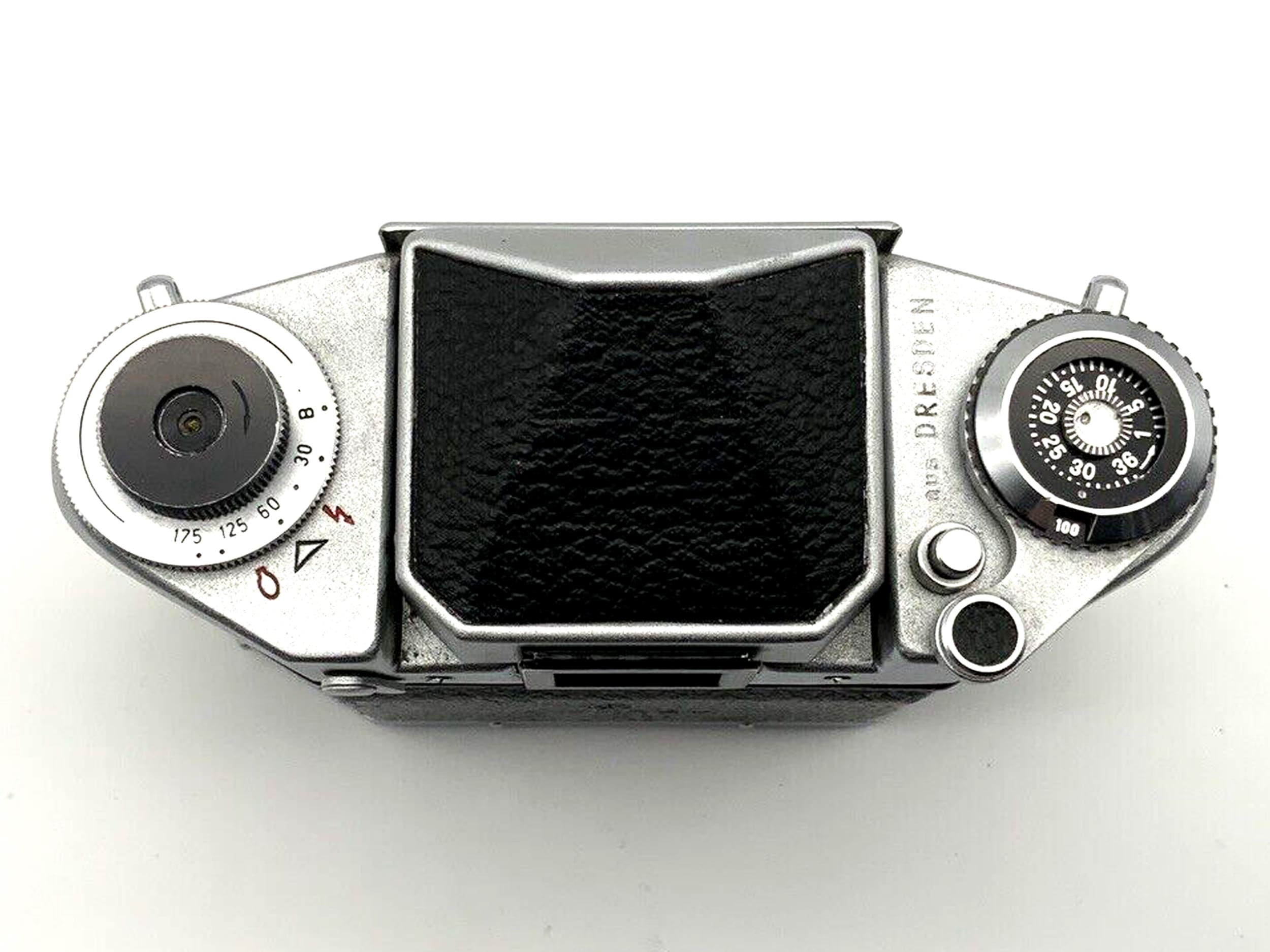 Appareil photo reflex mono-objectif Ihagee Exa 1a (boîtier argentique) 35 mm