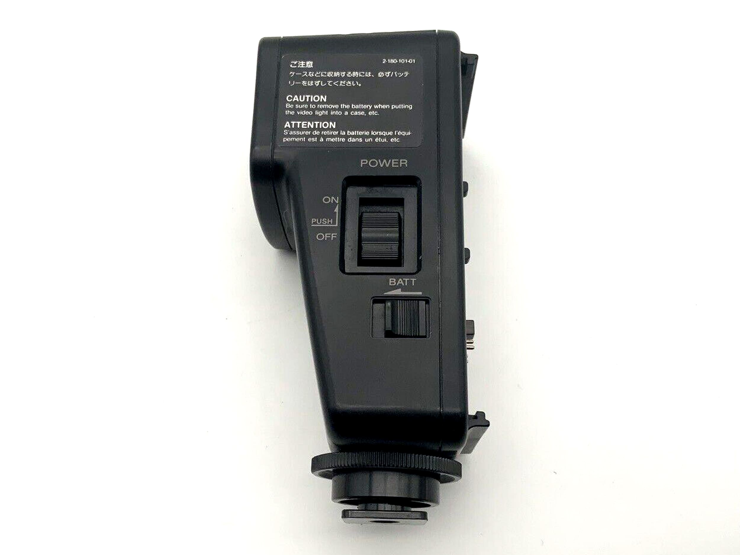 Sony HVL-10DA analog flash unit, clip-on flash light