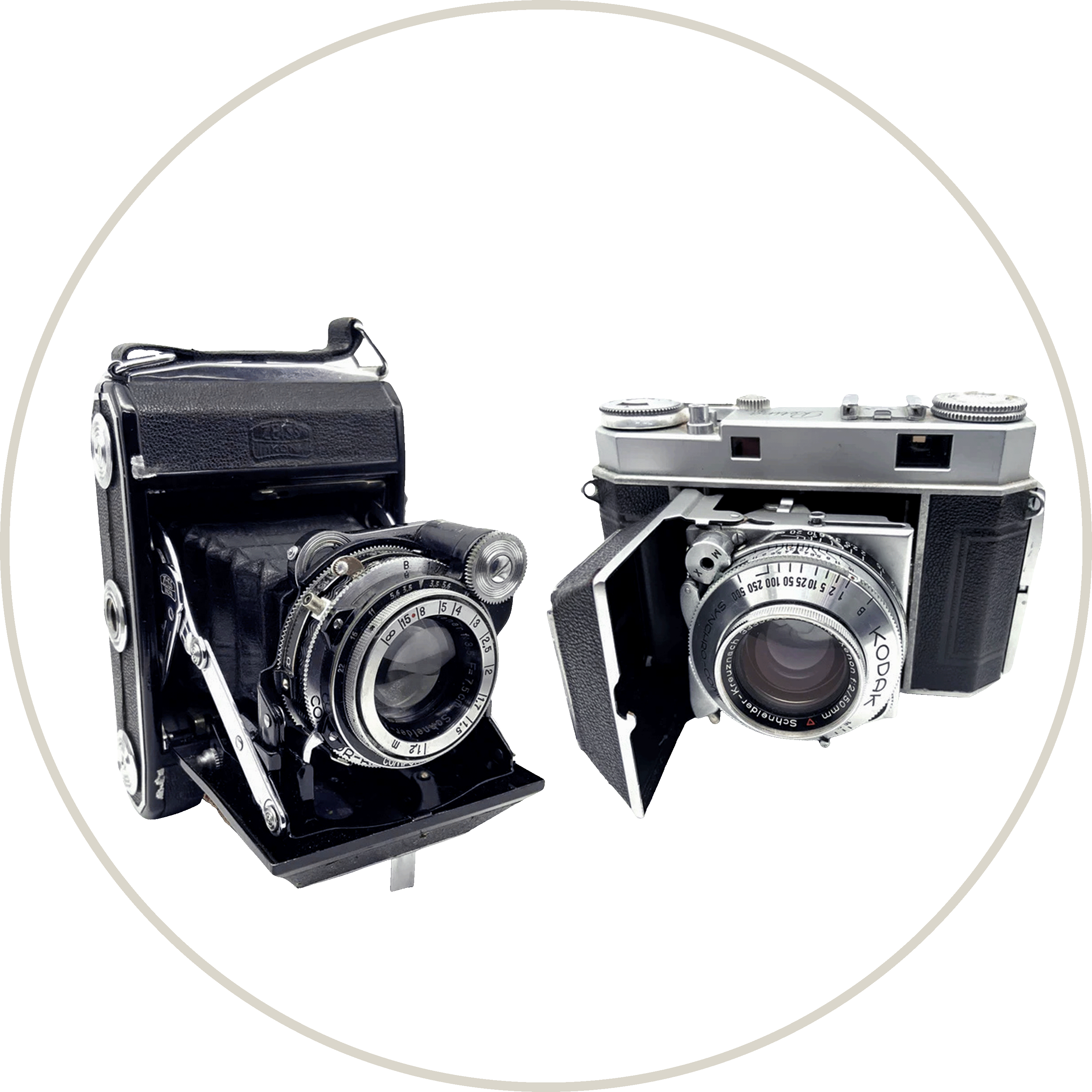 Folding cameras