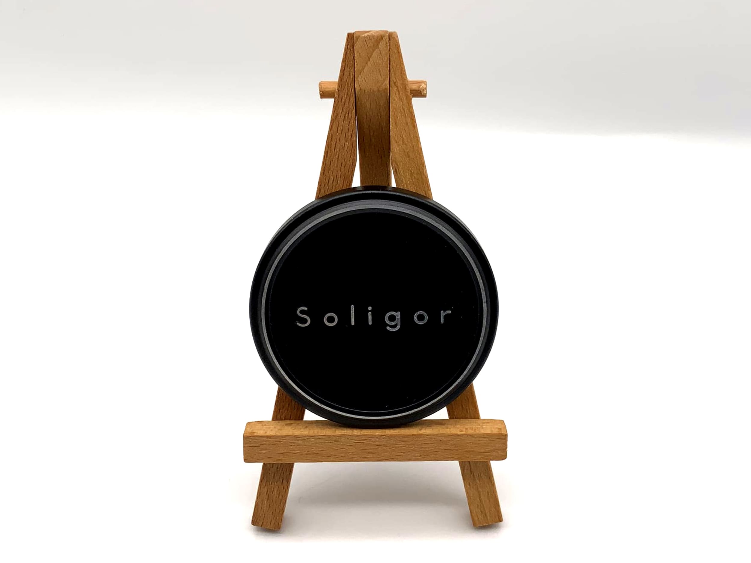 Soligor lens front cap 56mm aluminum metal lens cap