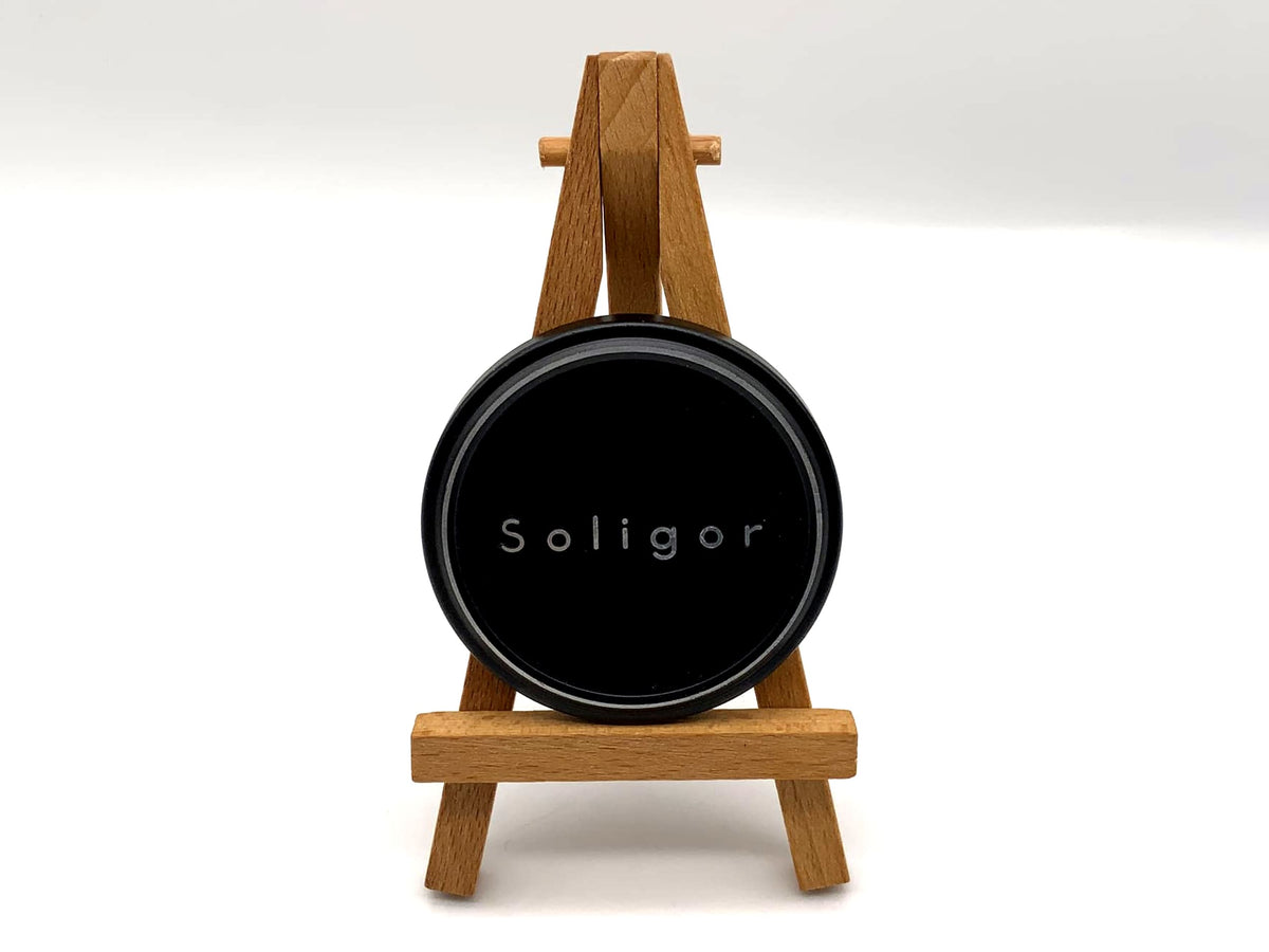 Bouchon d'objectif avant Soligor 56 mm en aluminium