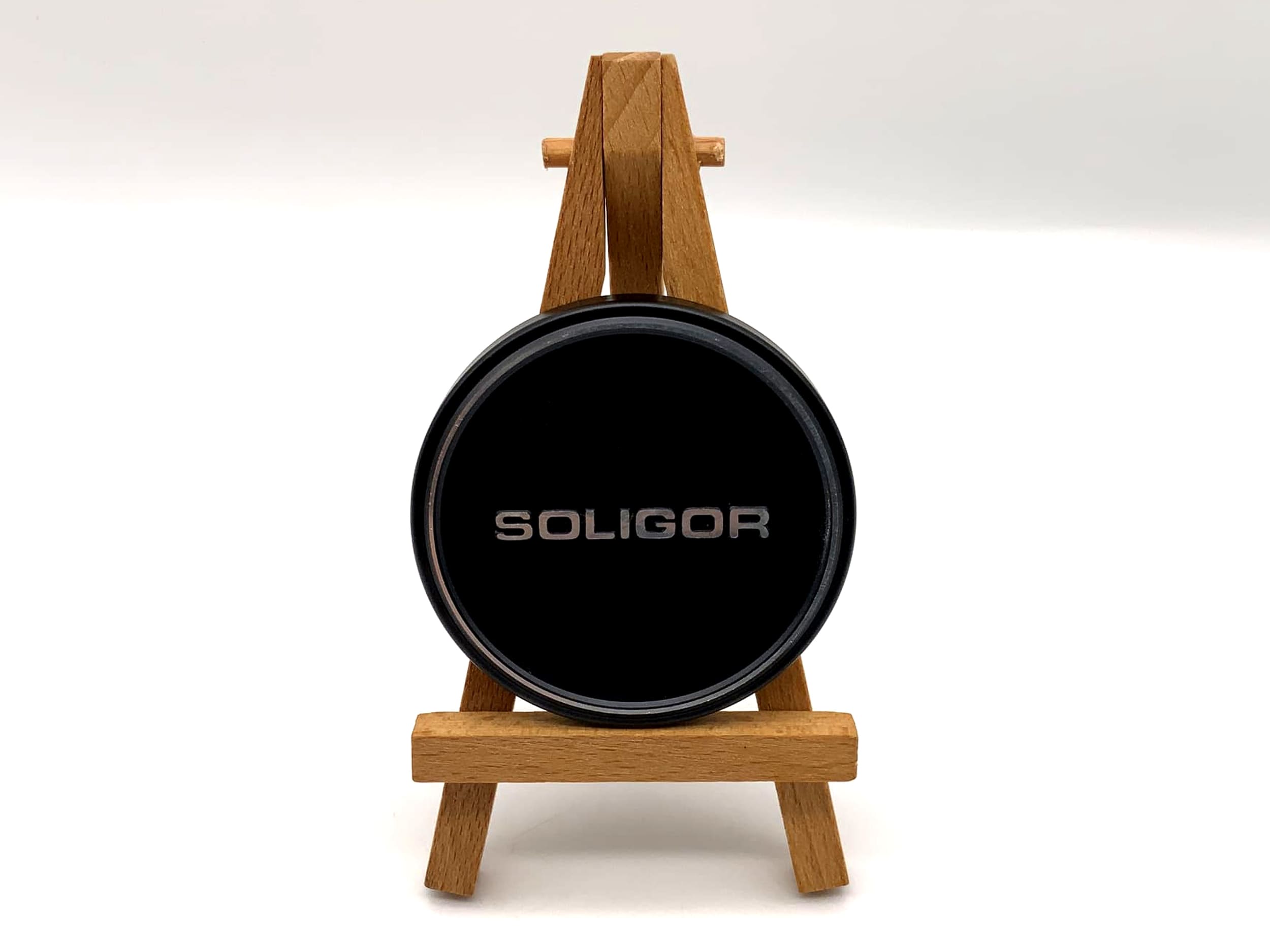 Soligor lens front cap 58mm aluminum metal lens cap