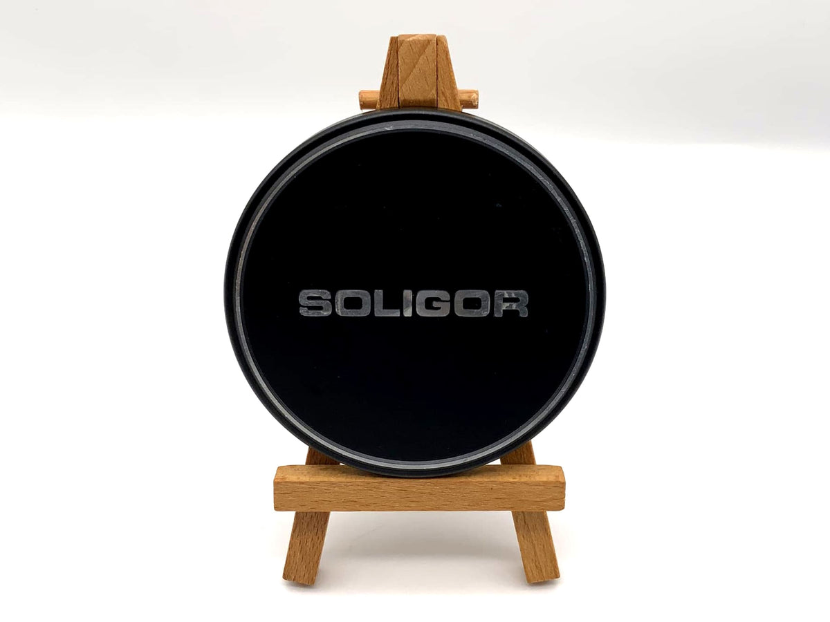 Bouchon d'objectif avant Soligor 77 mm en aluminium