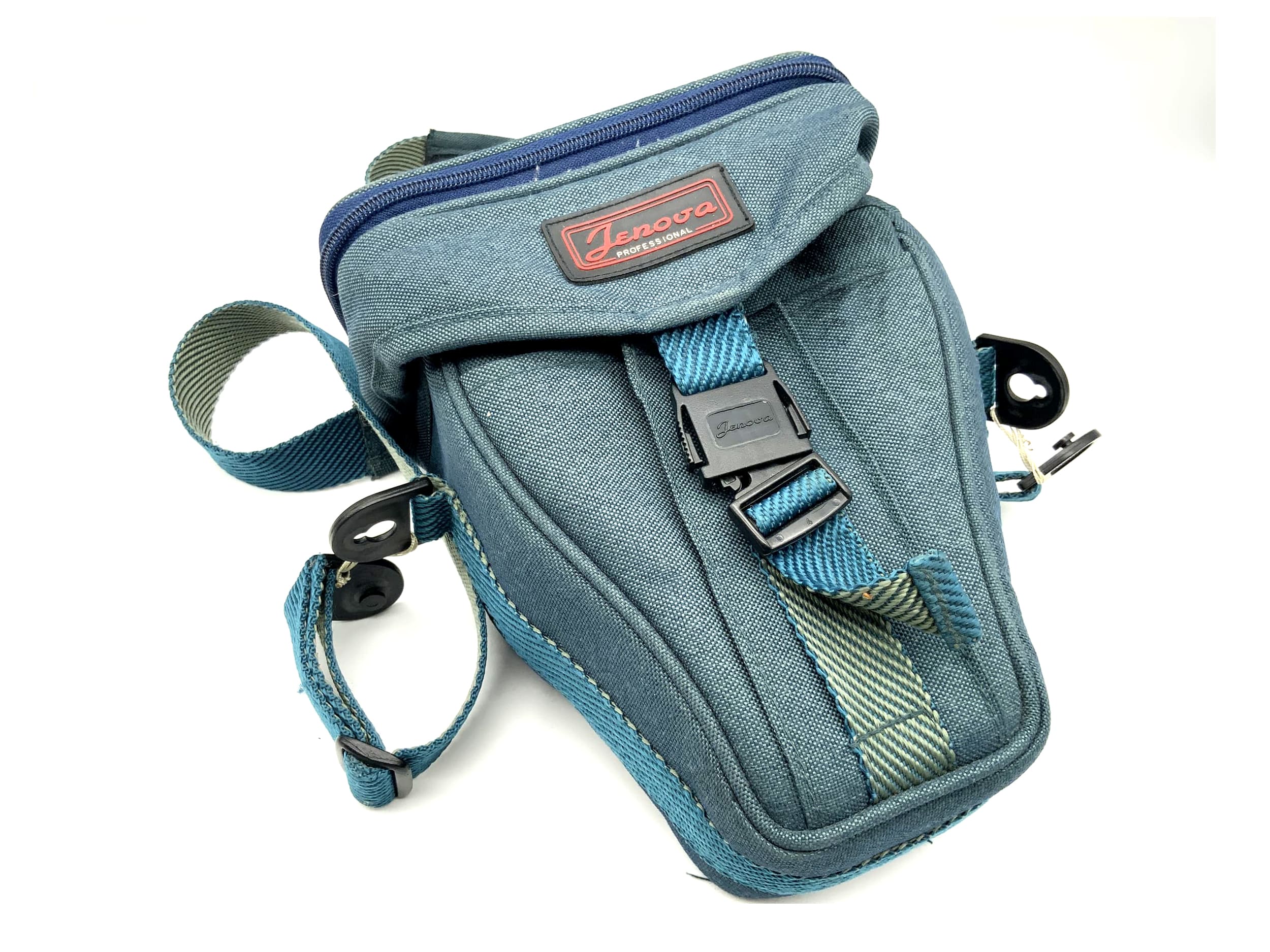 Sac photo professionnel Jenova, vert, sac bandoulière universel, en forme de V