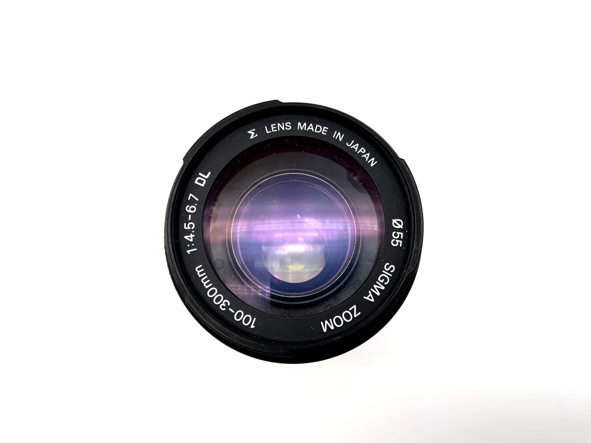 Objectif Sigma 100-300mm 1:4.5-6.7 DL Zoom pour appareil photo (Canon EF)