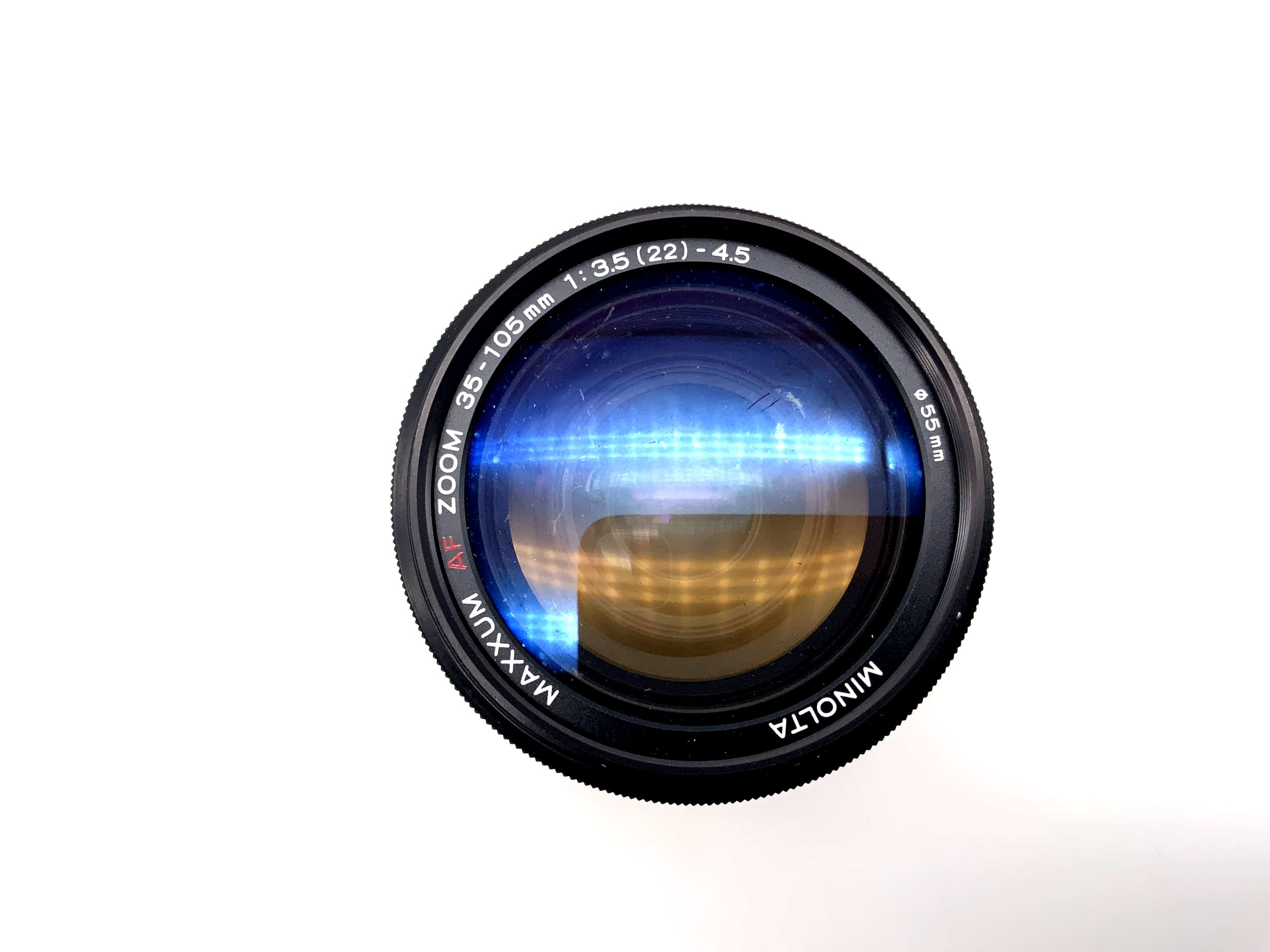 Objectif Minolta 35-105mm 1:3.5-4.5 Maxxum pour appareil photo Sony A (Minolta AF)