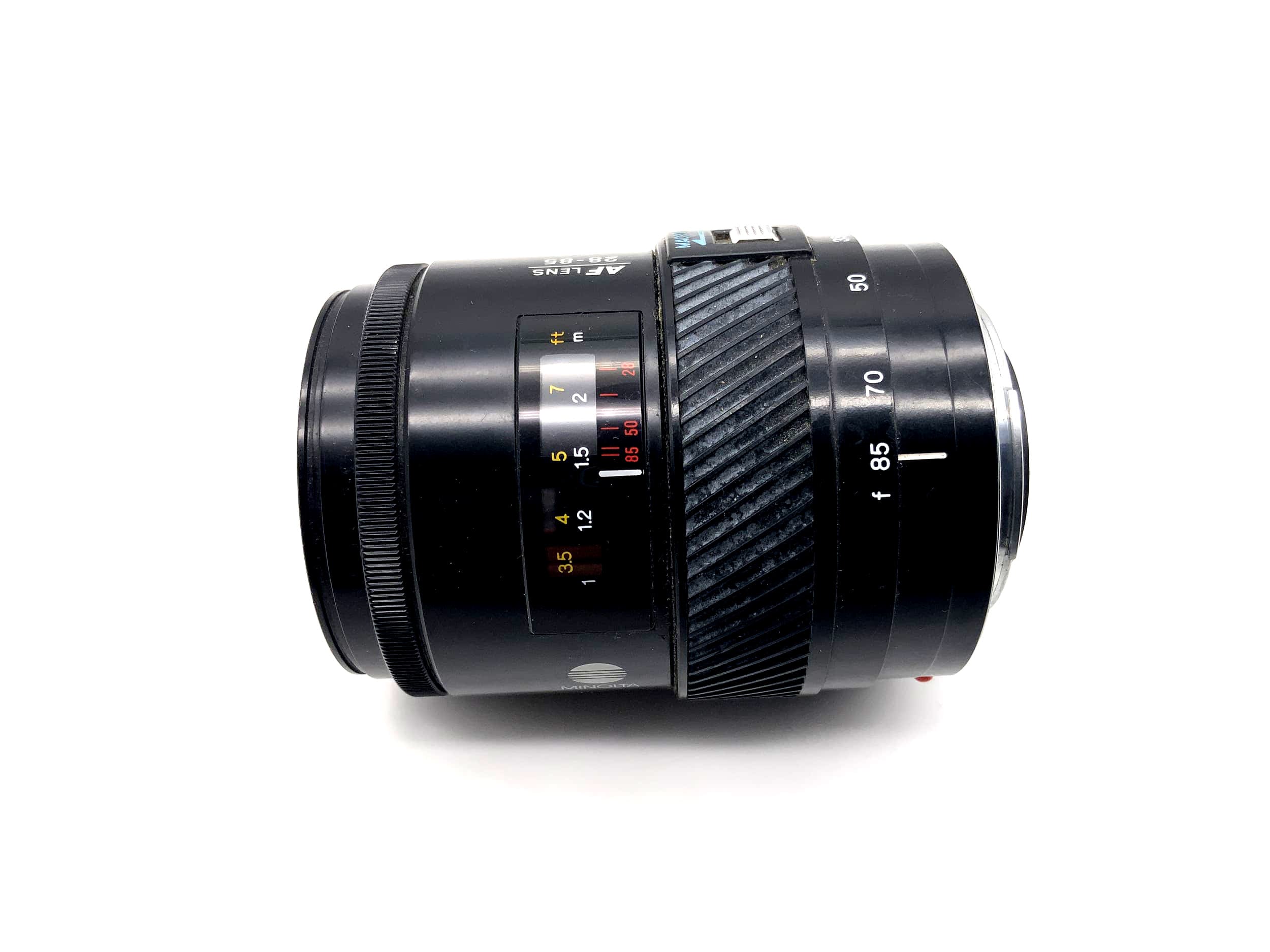 Objectif Minolta 28-85mm 1:3.5-4.5 pour appareil photo Sony A (Minolta AF)