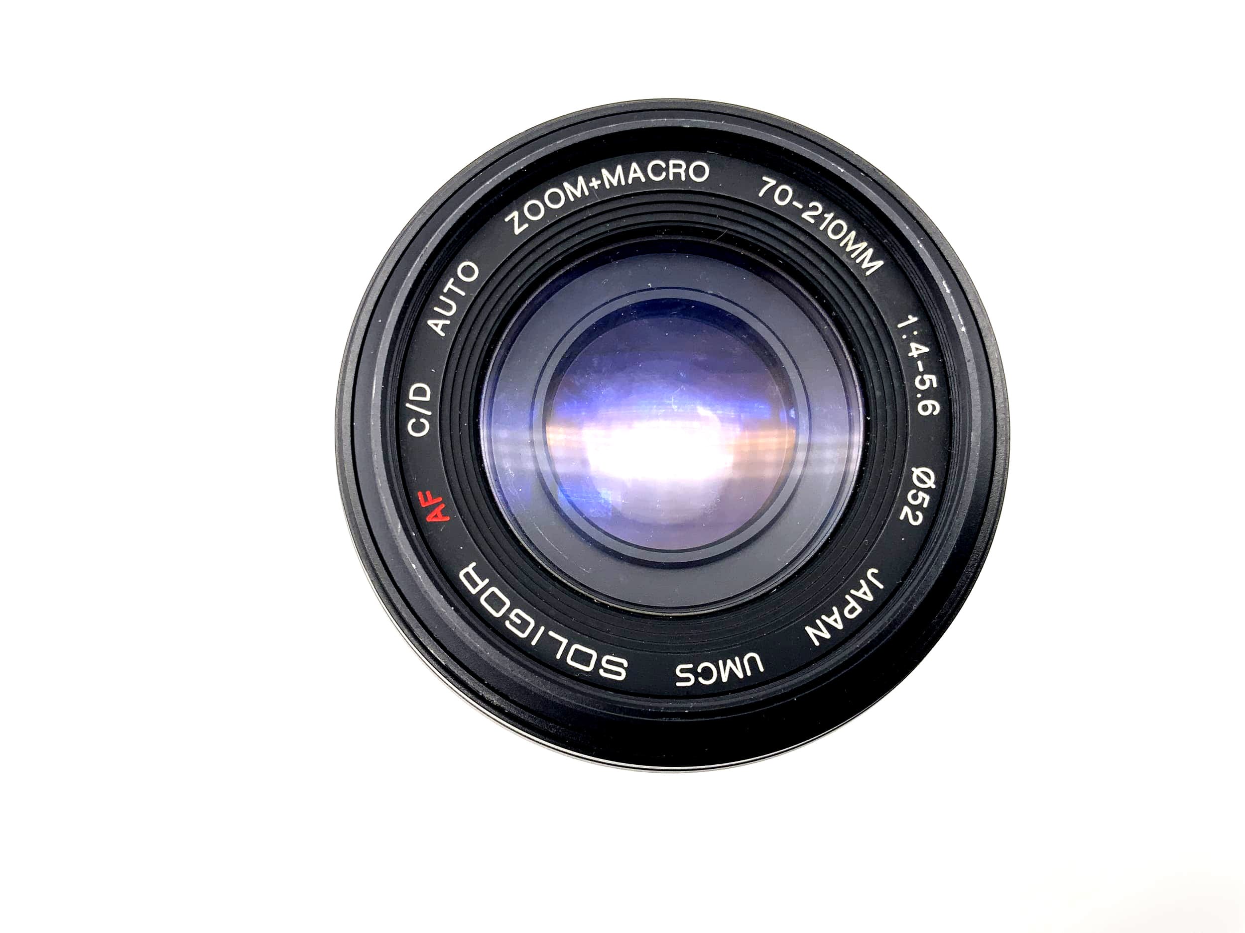 Objectif Soligor 70-210 mm 1:4-5.6 Sony A UMCS C/D Auto (Minolta AF)