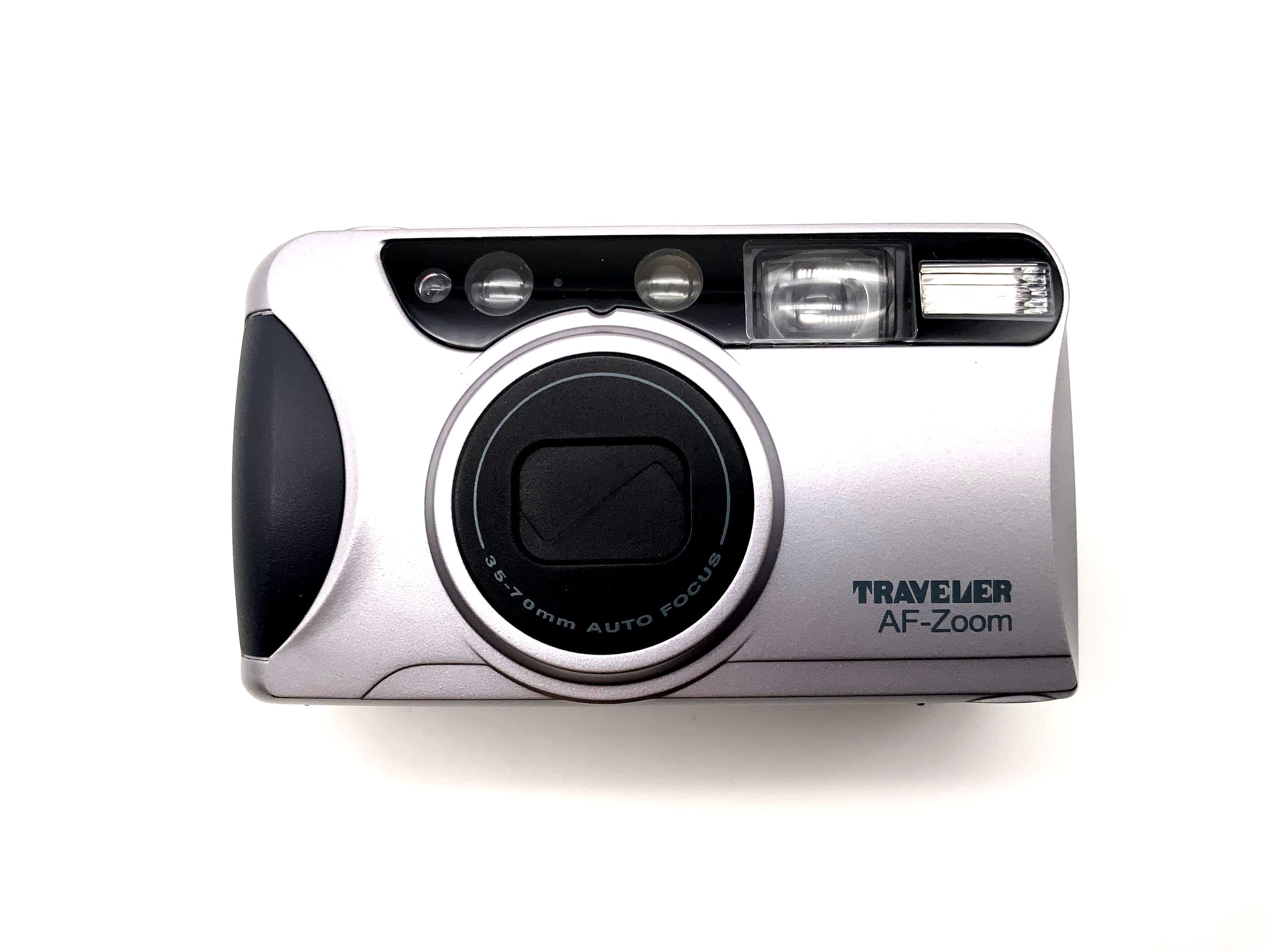 Appareil photo compact Traveler AF-Zoom Point&amp;Shoot 35 mm argent