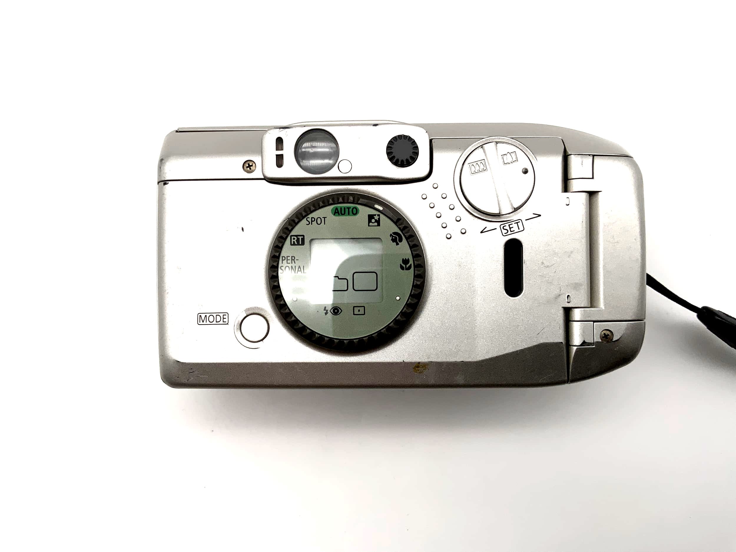 Appareil photo compact grand angle Canon Prima Super 90, format 35 mm