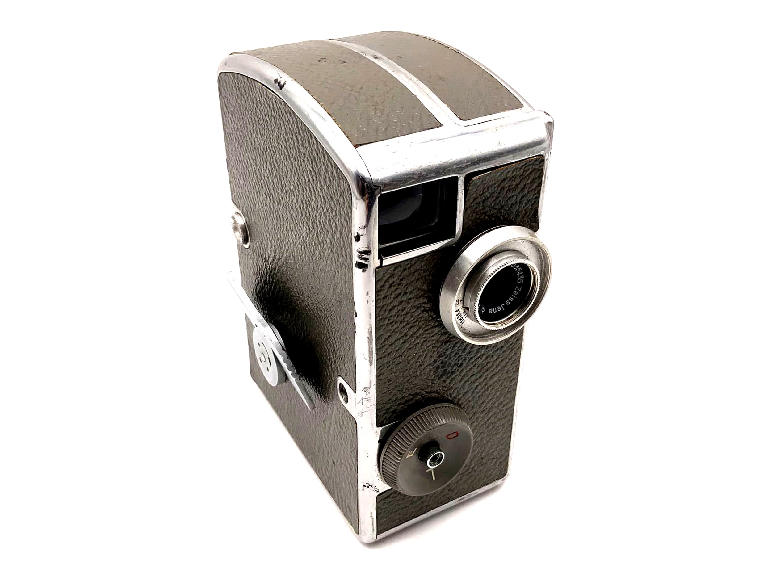 Caméra argentique Pentacon AK8, objectif 16 mm, Carl Zeiss Triotar 2.8 10 mm