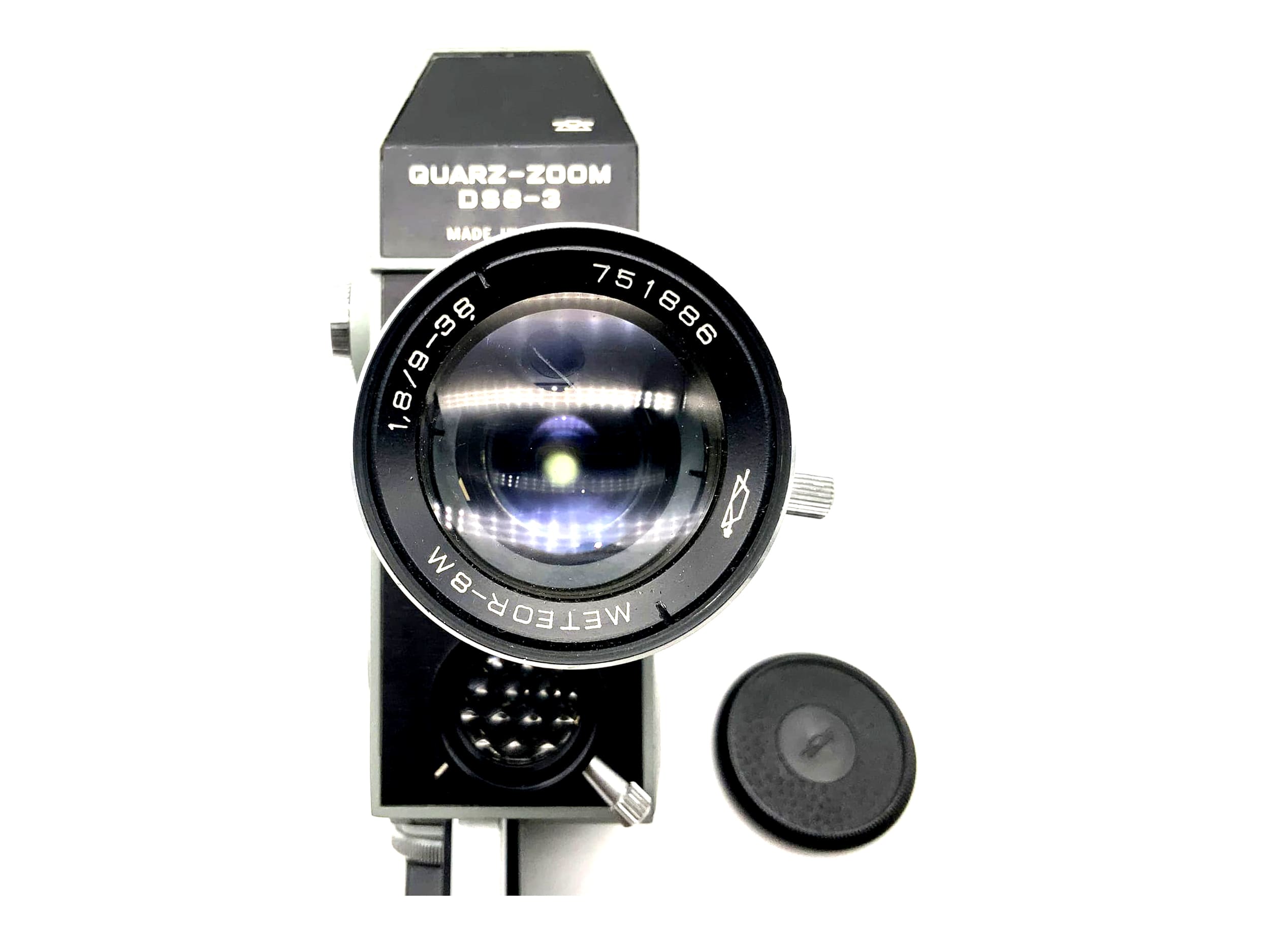 Caméra de cinéma Zenit Quartz DS8-3 Meteor-8M, fabriquée en URSS, format 16 mm.