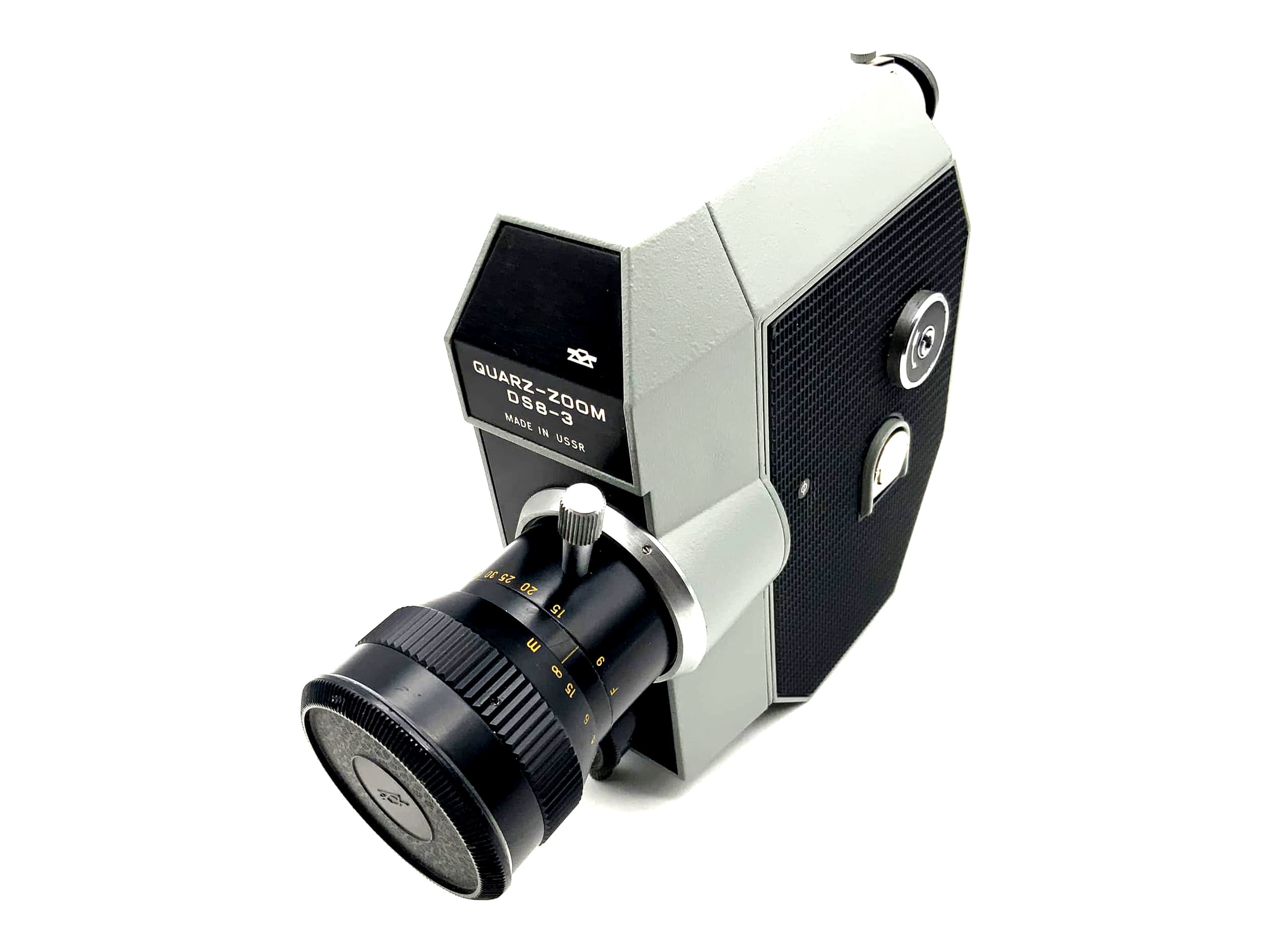 Caméra Super 8 Quartz DS8-3 sans poignée, fabriquée en URSS