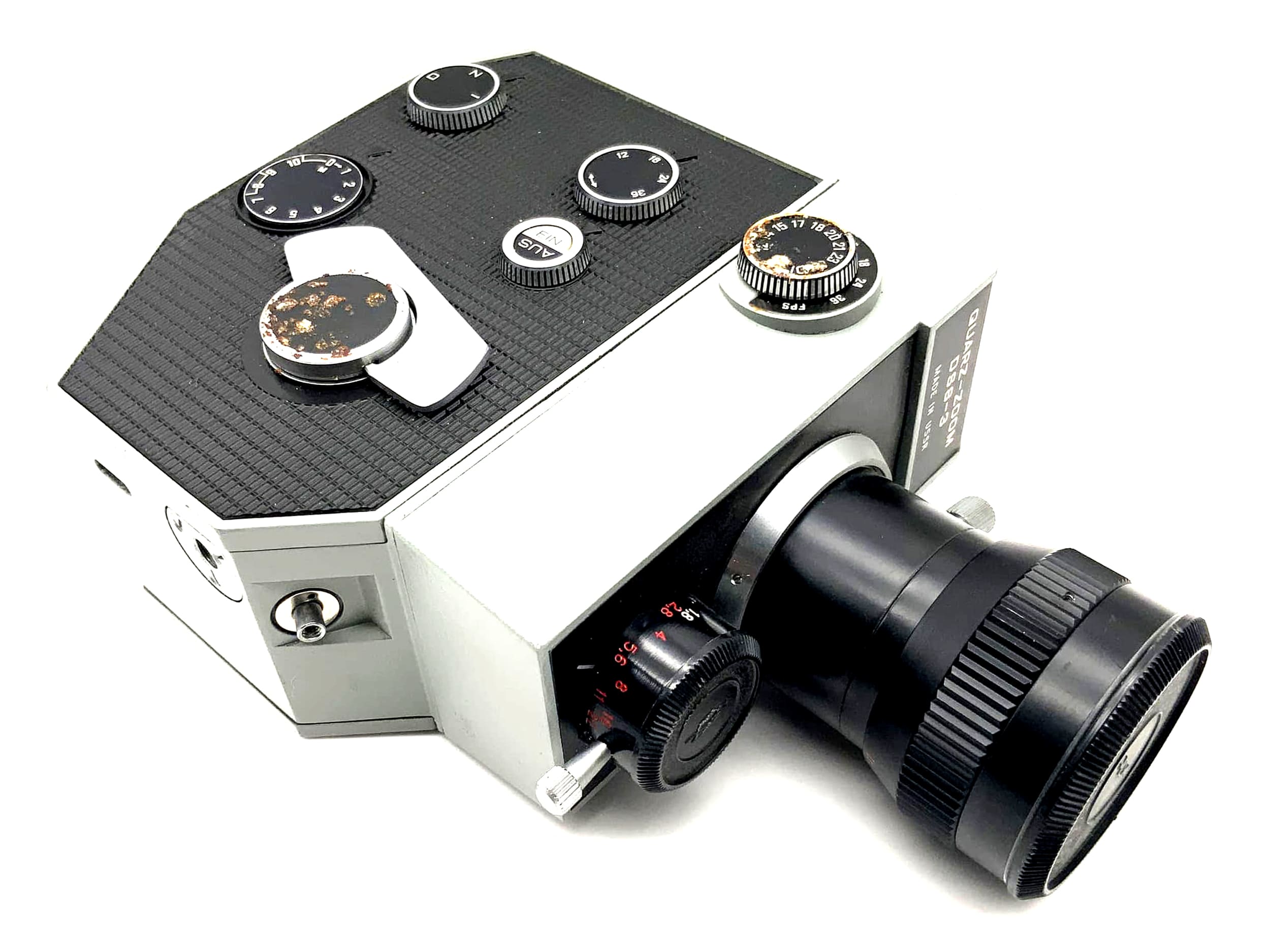 Caméra Super 8 Quartz DS8-3 sans poignée, fabriquée en URSS