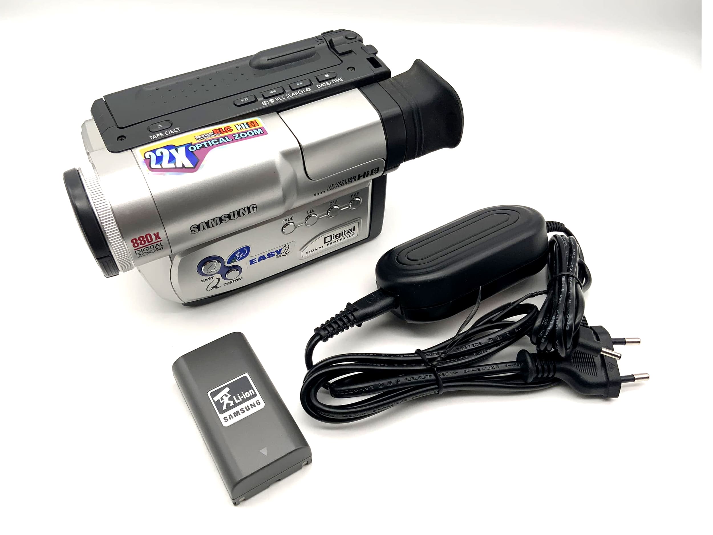 Caméscope Samsung Hi 8 VP-W71 avec batterie