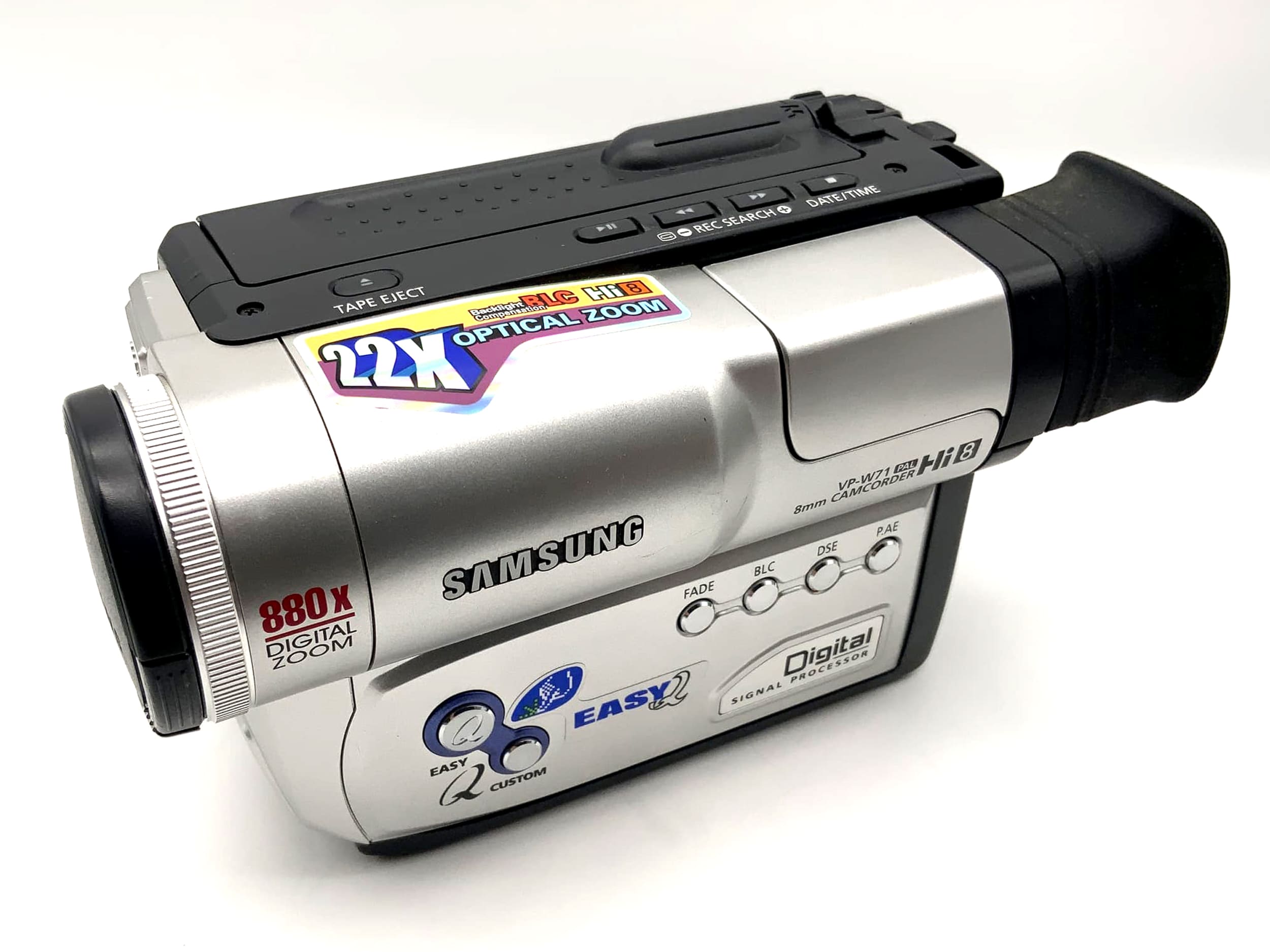 Caméscope Samsung Hi 8 VP-W71 avec batterie