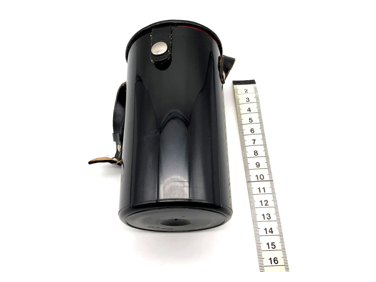 Carquois noir env. 13,5 x 7 cm, prix conseillé 8,50 €, étui universel pour objectif, étui rigide pour objectif