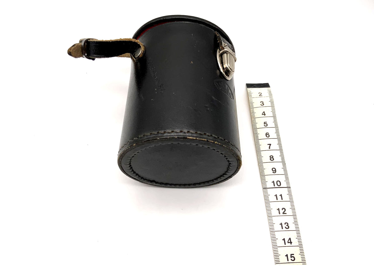 Étui à objectif Meyer Optik, noir, env. 10 x 7,5 cm, en cuir, étui universel
