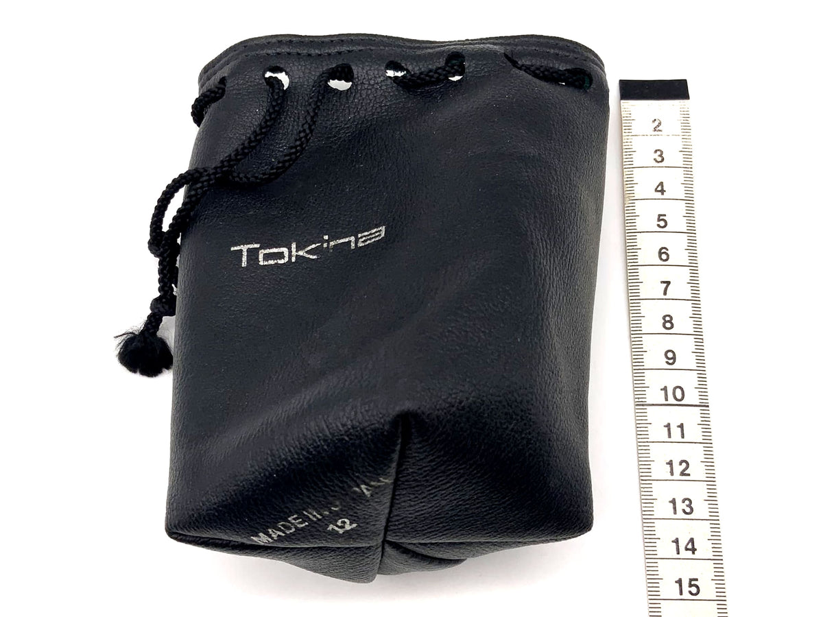 Étui pour objectif Tokina 12, noir, env. 14 x 7 cm, pochette universelle pour objectif